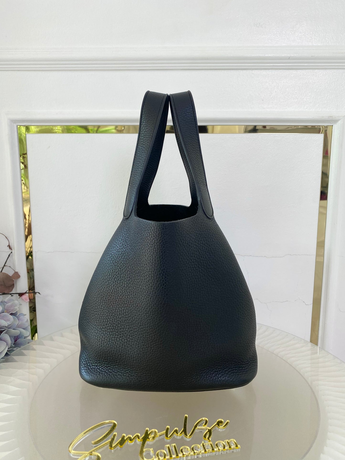 Hermes Picotin 22 Noir GHW