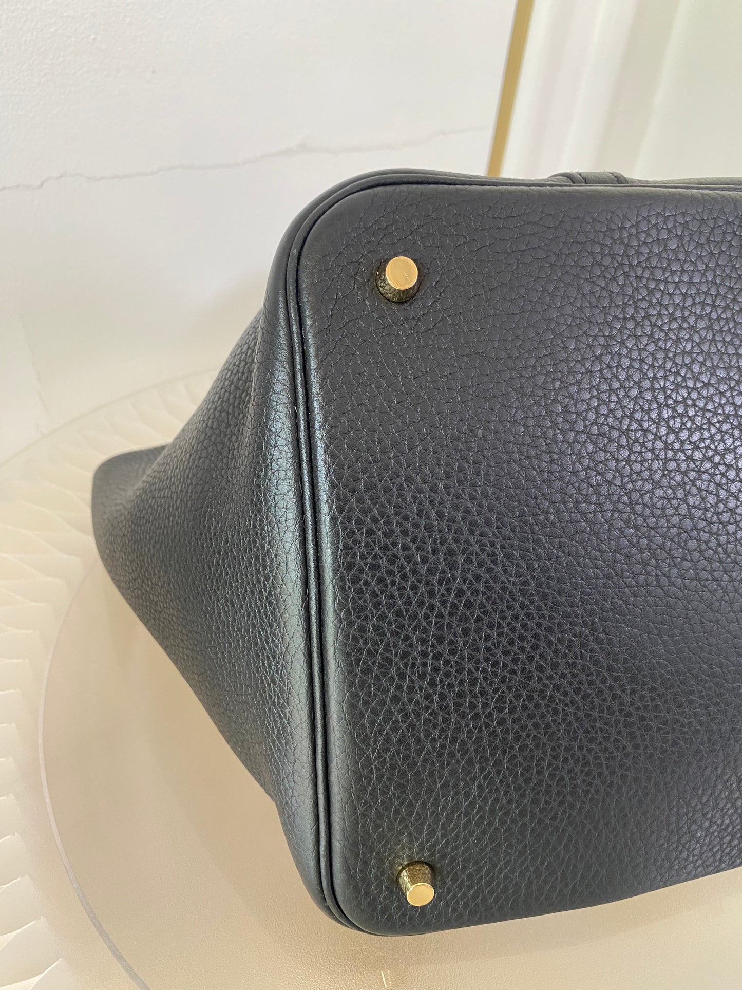 Hermes Picotin 22 Noir GHW