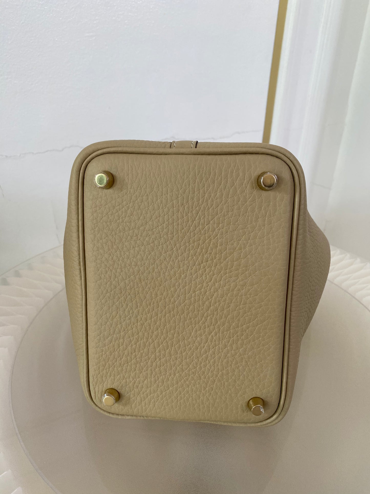 Hermes Picotin 18 Trench GHW