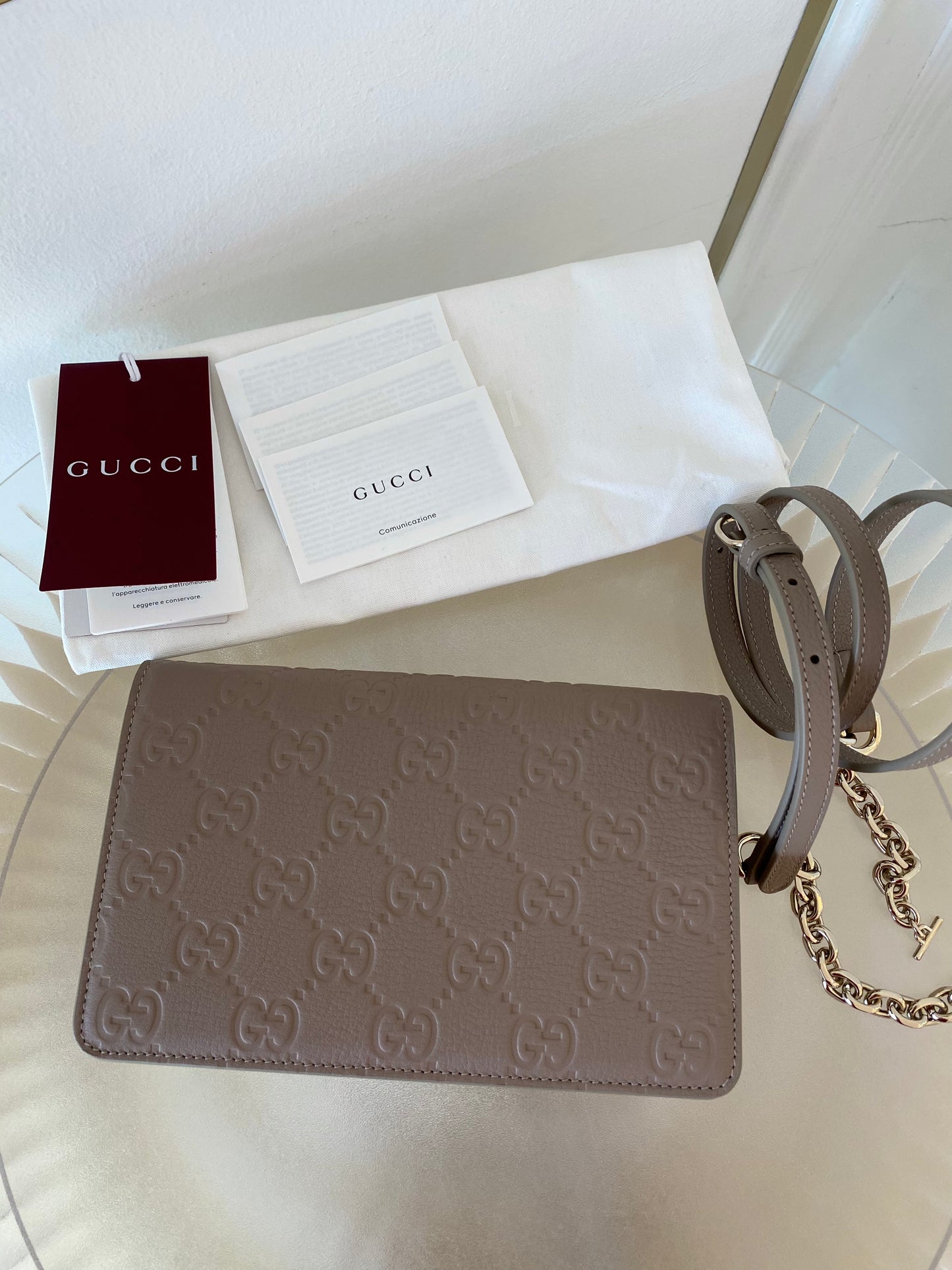 GUCCI Guccissima Leather WOC