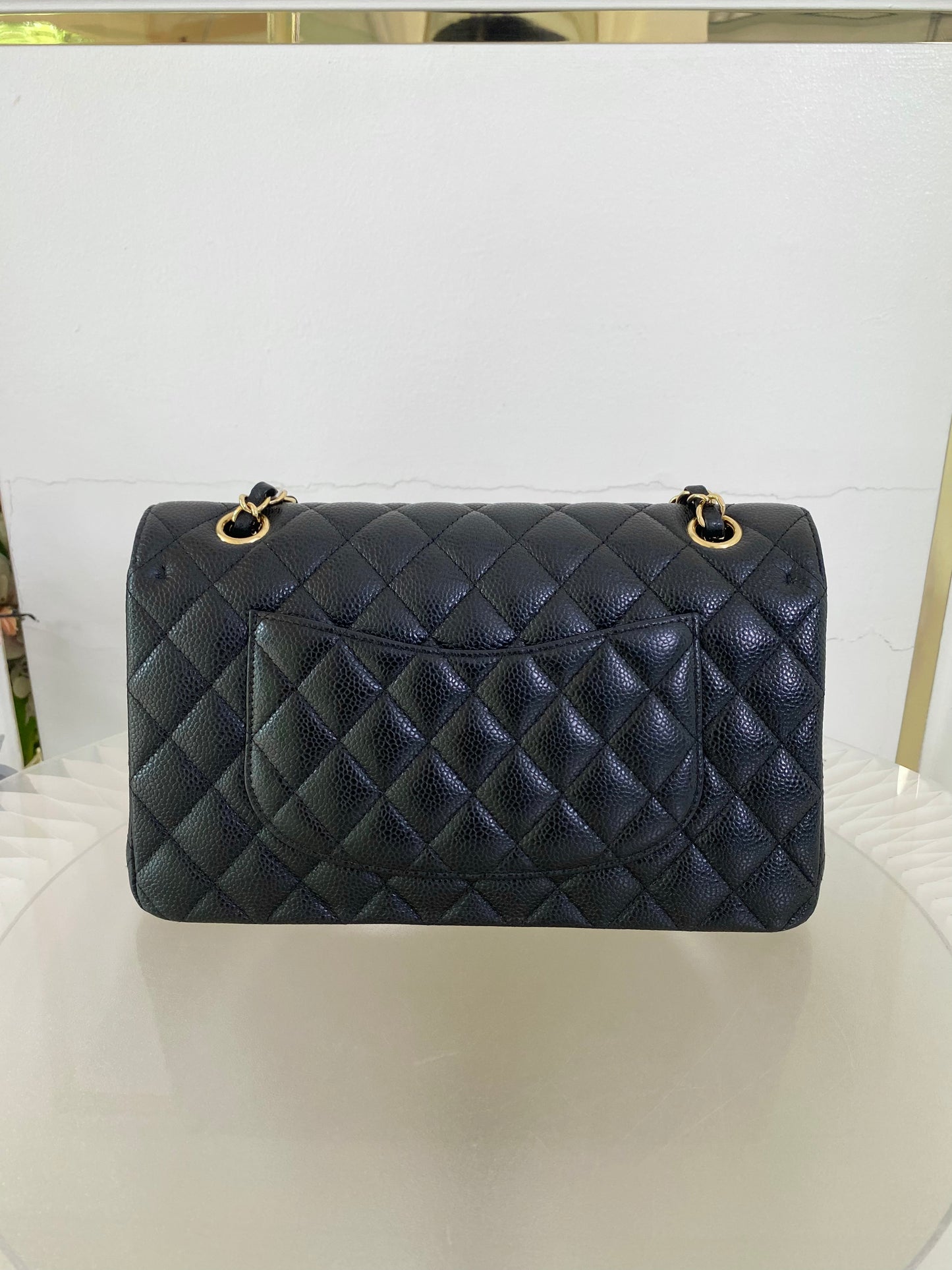 Chanel Classic Medium Double Flap Caviar GHW