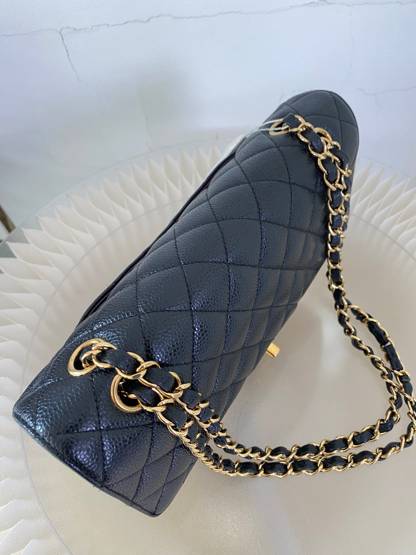 Chanel Classic Medium Double Flap Caviar GHW