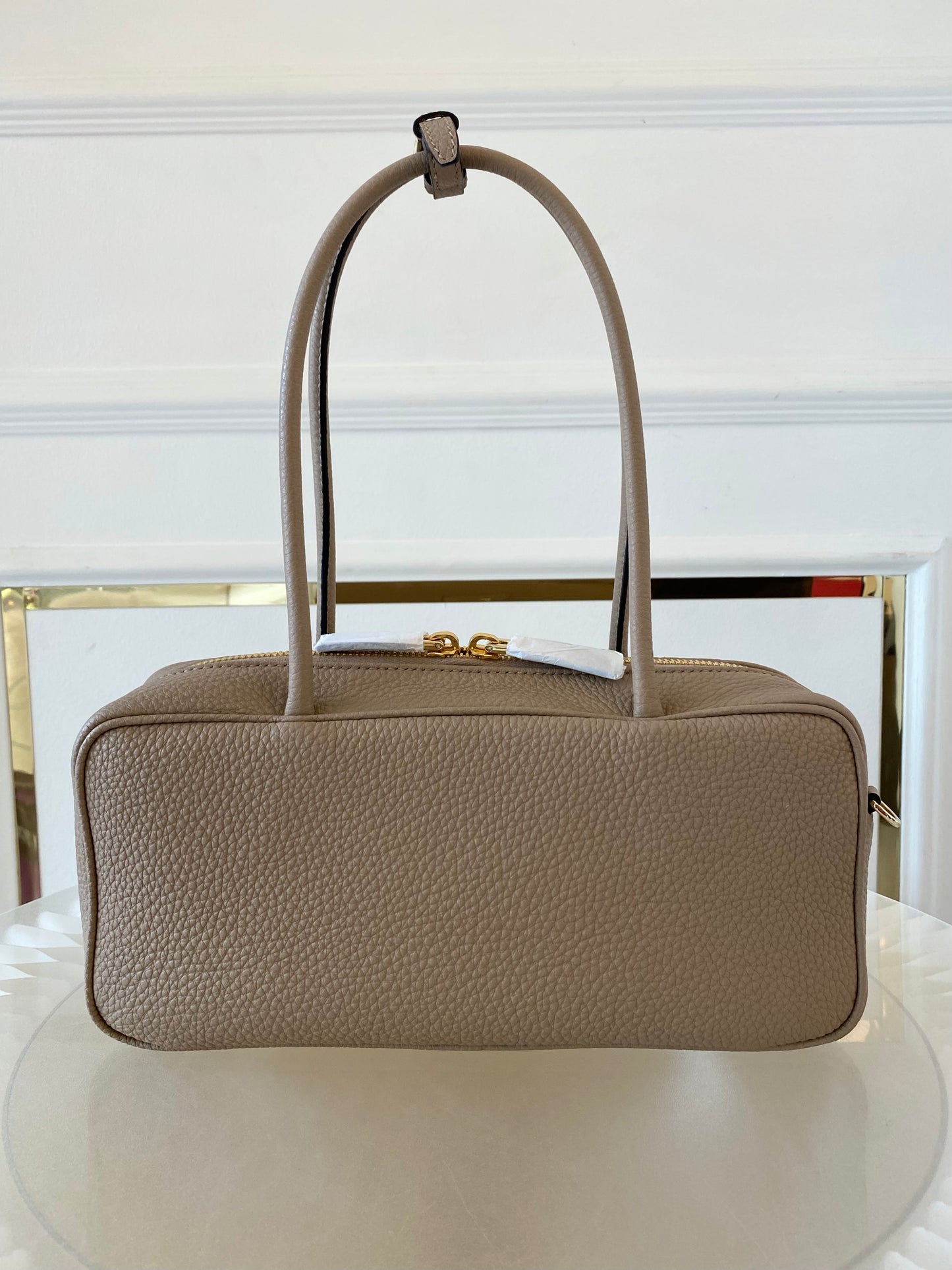 PRADA Medium Top Handle Leather Bag