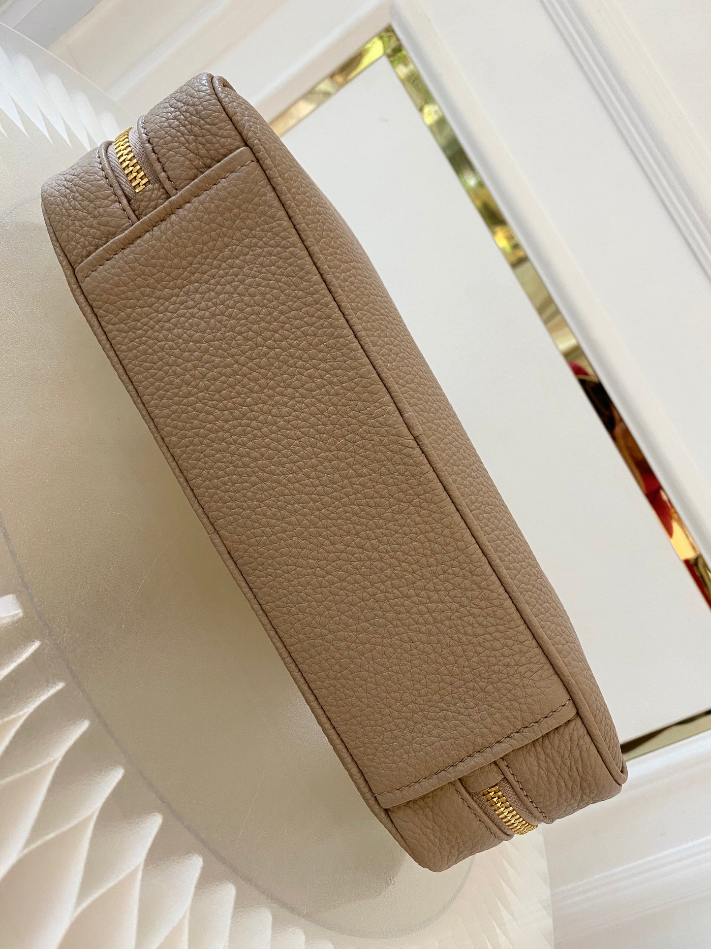 PRADA Medium Top Handle Leather Bag