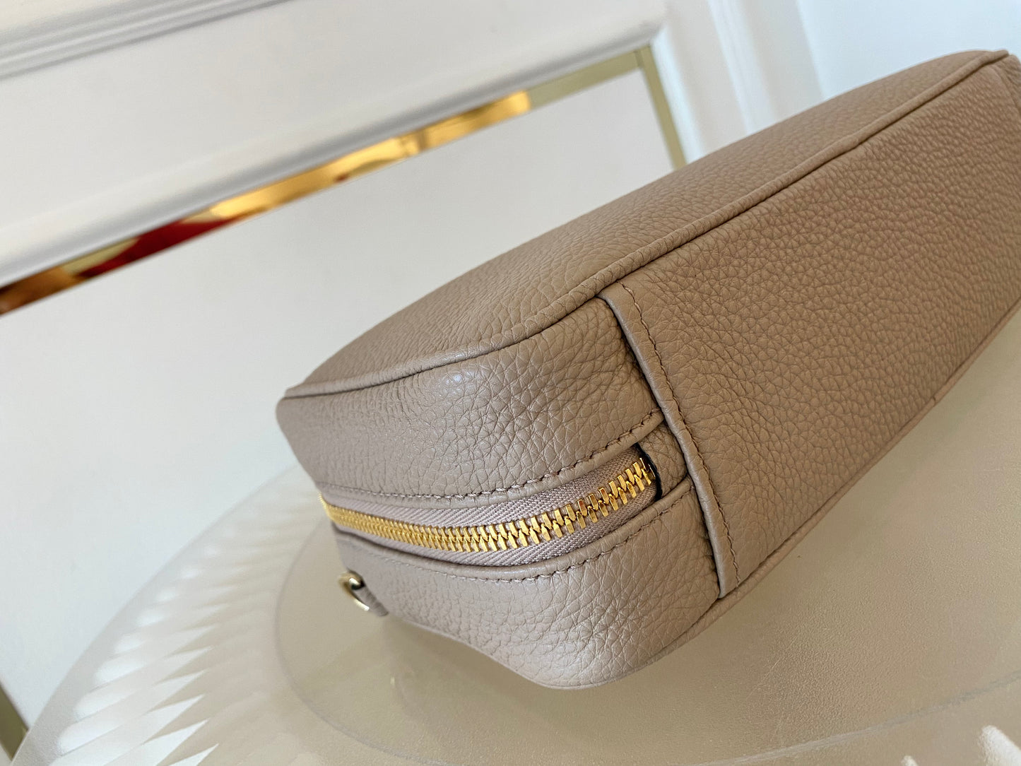 PRADA Medium Top Handle Leather Bag