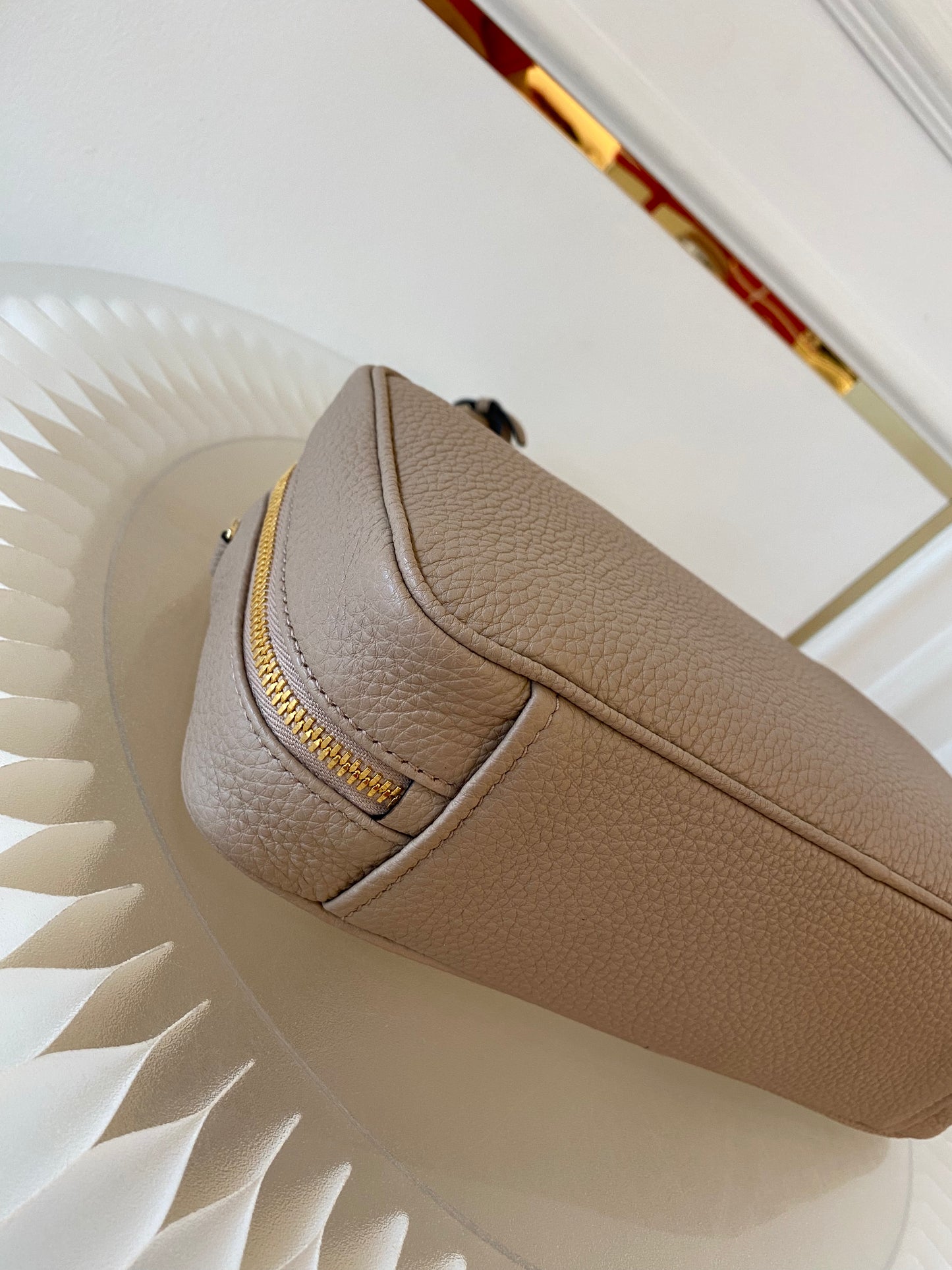 PRADA Medium Top Handle Leather Bag