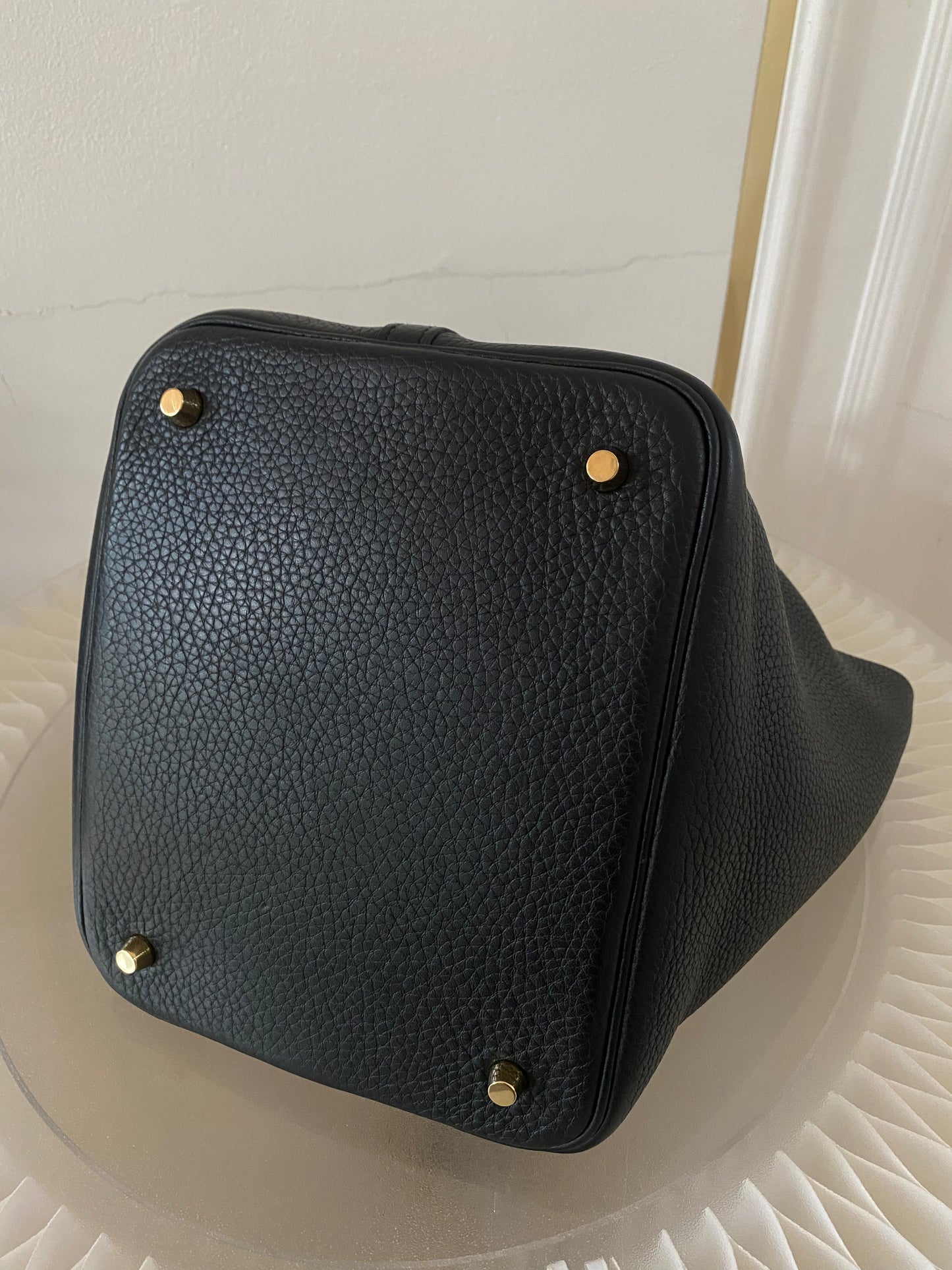Hermes Picotin 22 Noir GHW