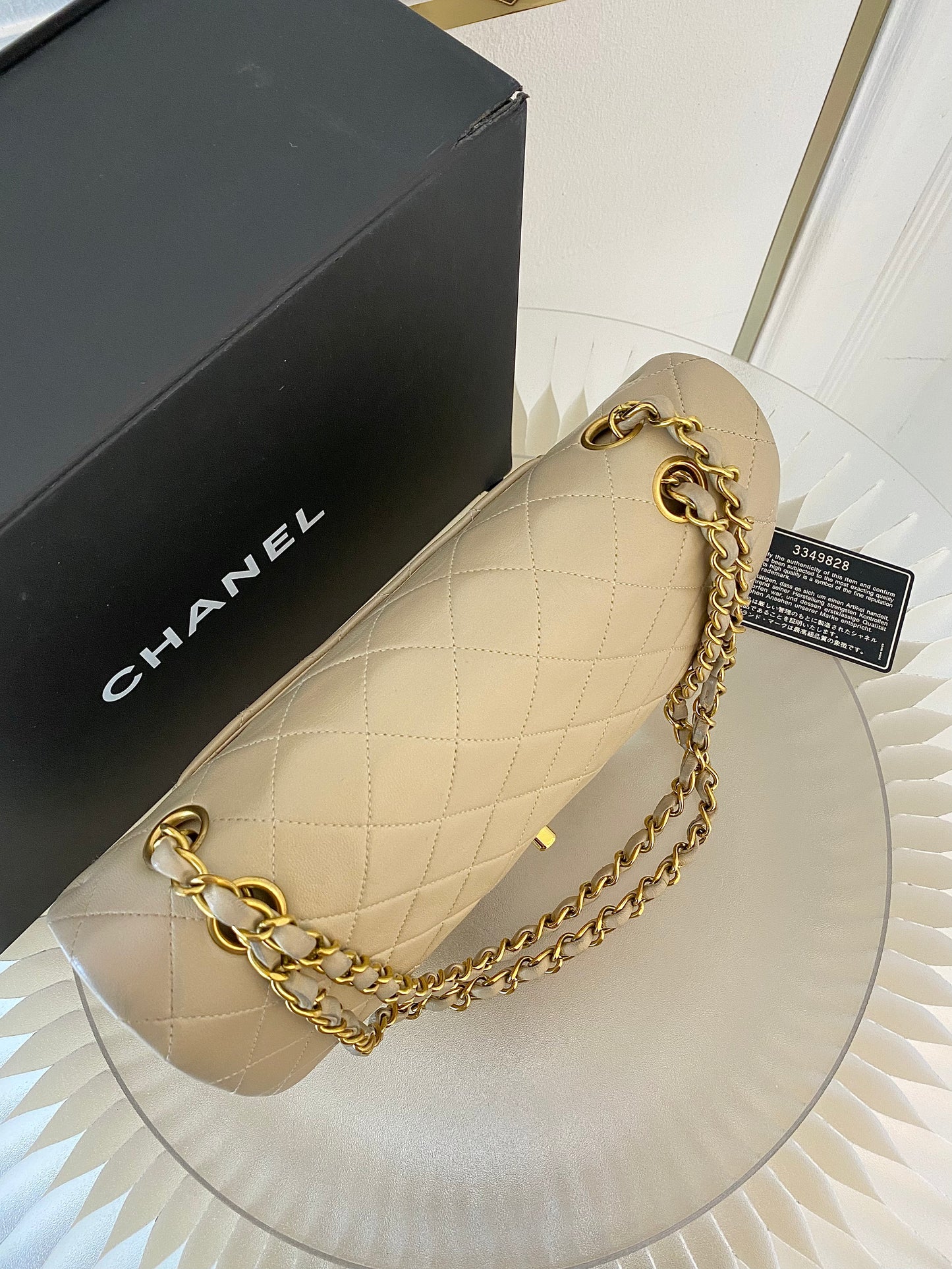Chanel Medium Double Flap Lambskin GHW