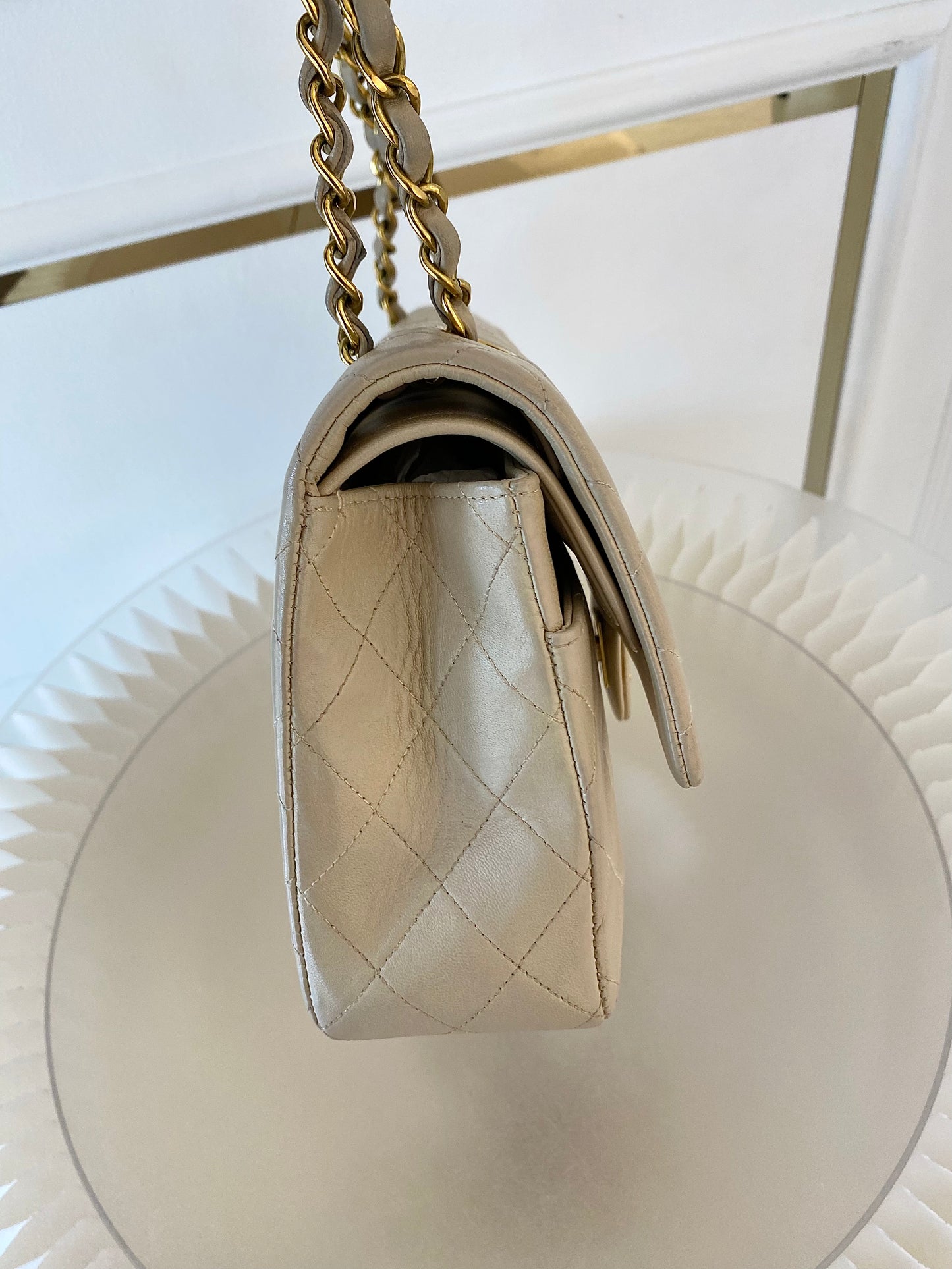 Chanel Medium Double Flap Lambskin GHW