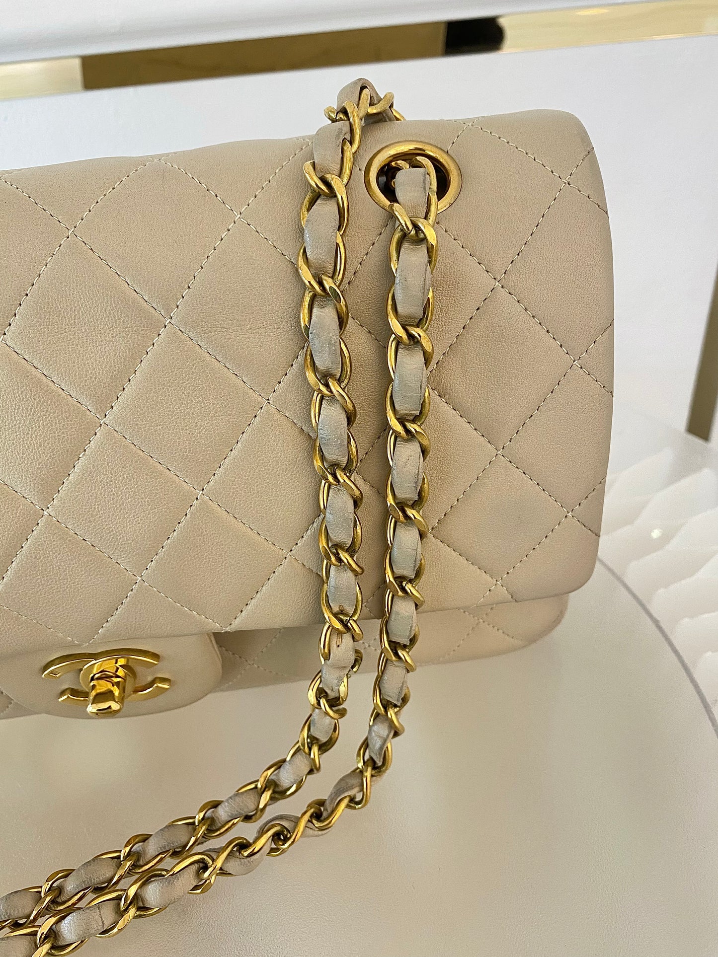Chanel Medium Double Flap Lambskin GHW