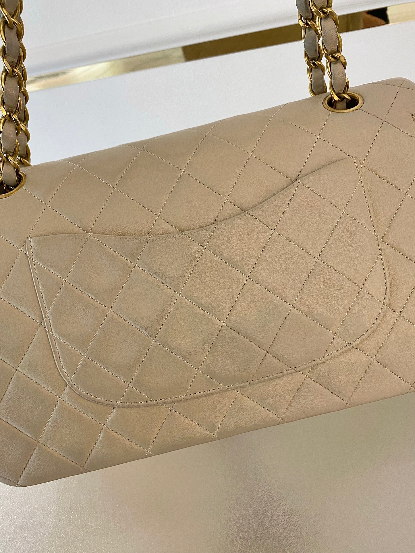 Chanel Medium Double Flap Lambskin GHW