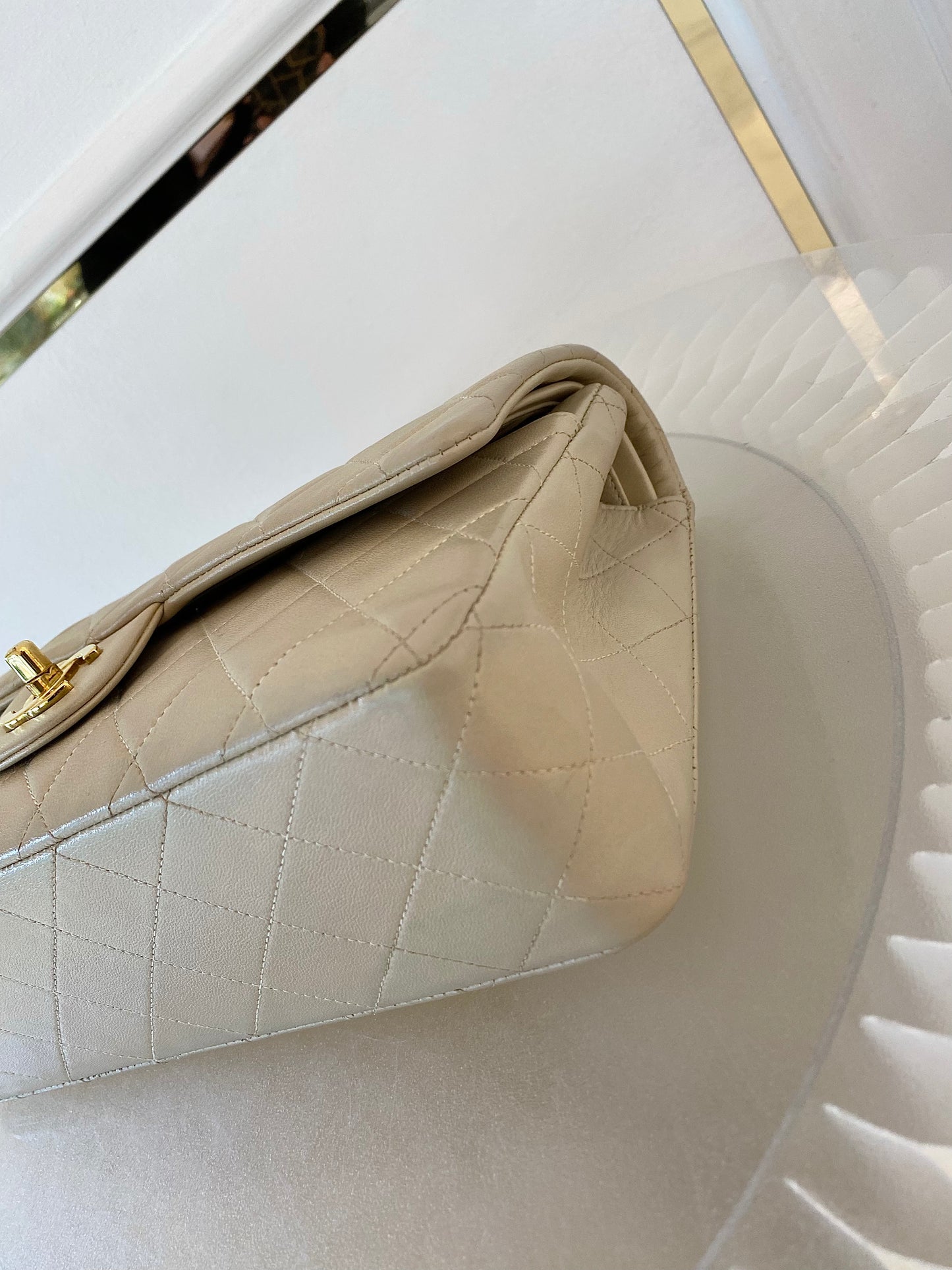 Chanel Medium Double Flap Lambskin GHW