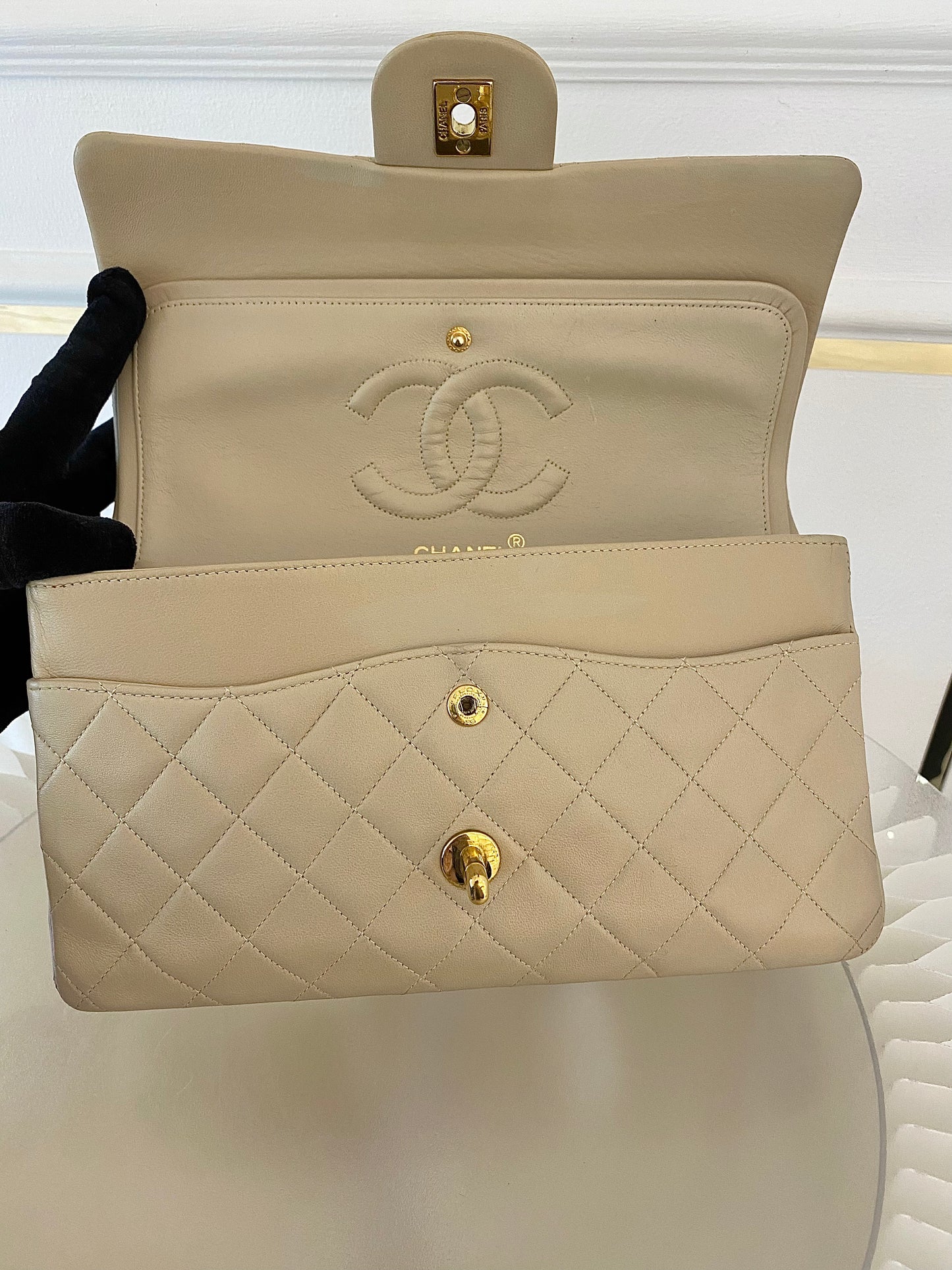 Chanel Medium Double Flap Lambskin GHW