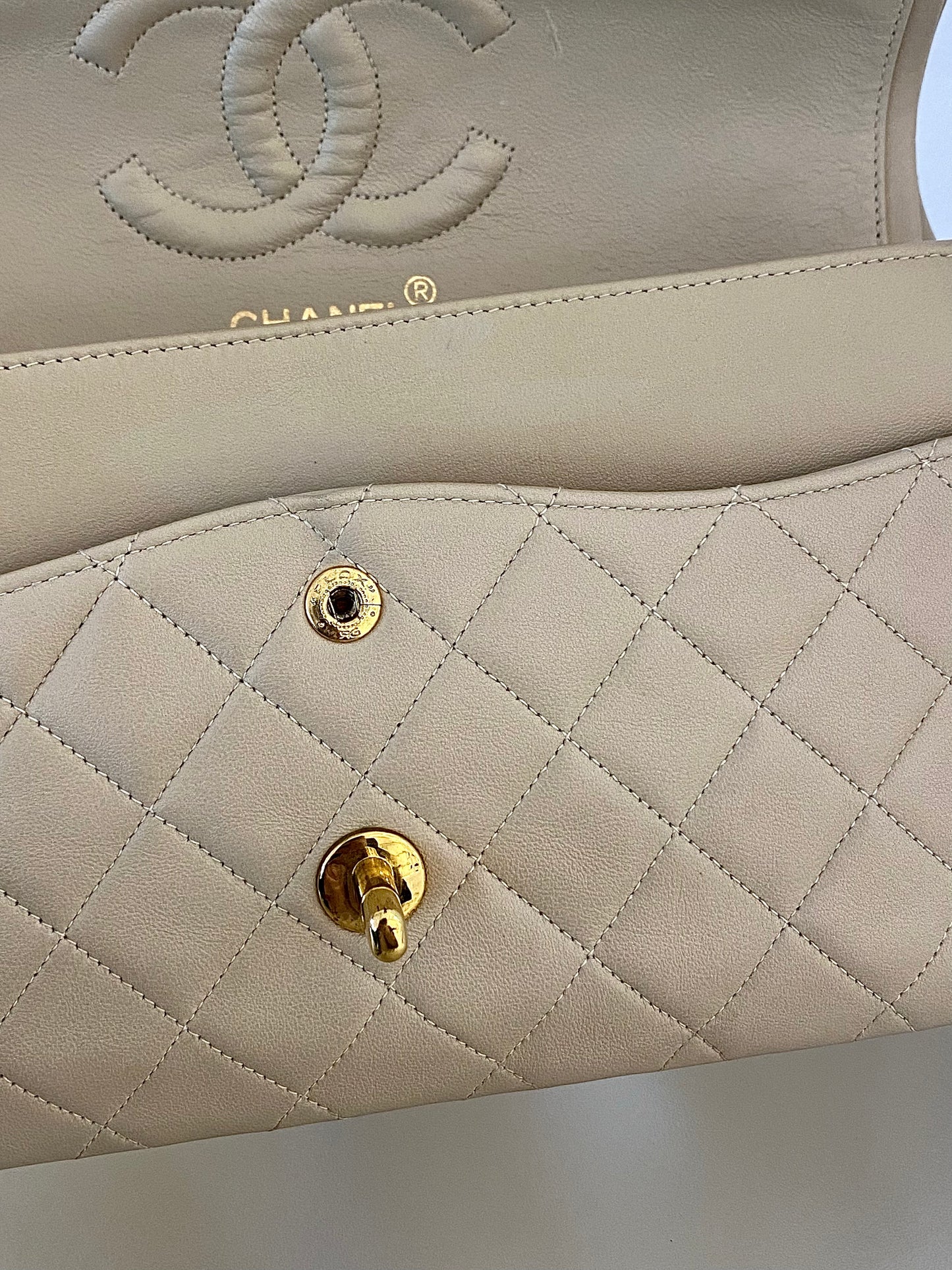Chanel Medium Double Flap Lambskin GHW