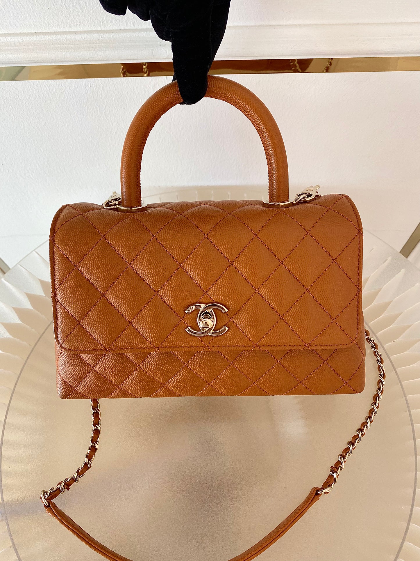 Chanel Coco Caviar Caramel LGHW