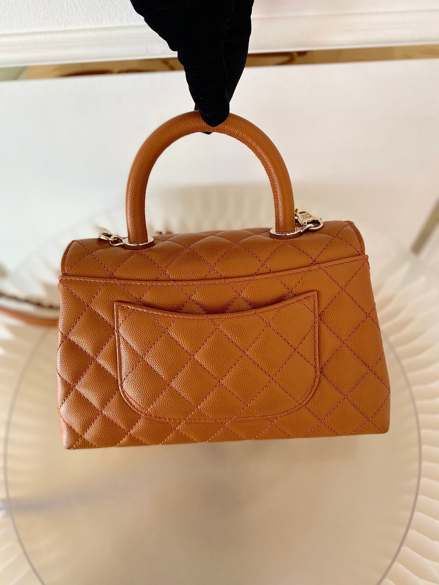 Chanel Coco Caviar Caramel LGHW
