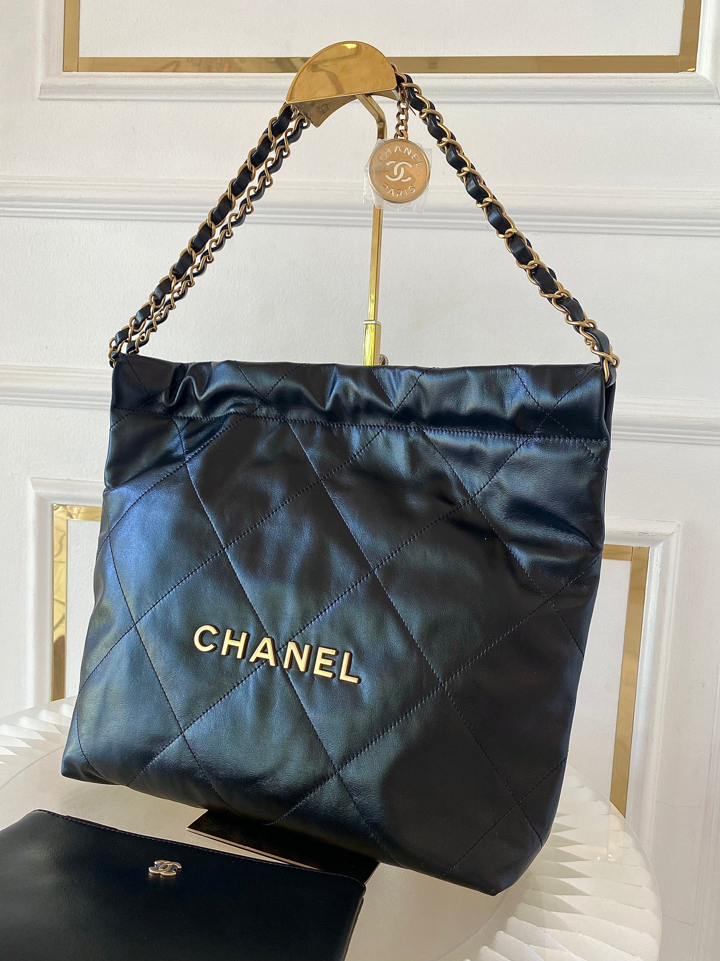 CHANEL C22 Small GHW