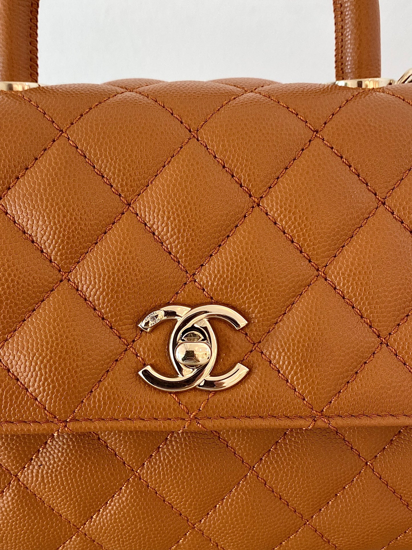Chanel Coco Caviar Caramel LGHW