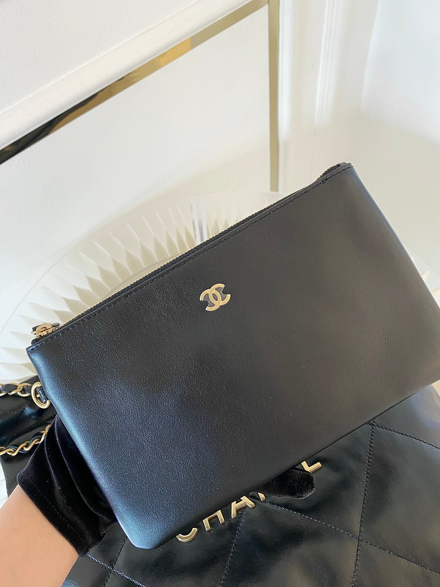 CHANEL C22 Small GHW
