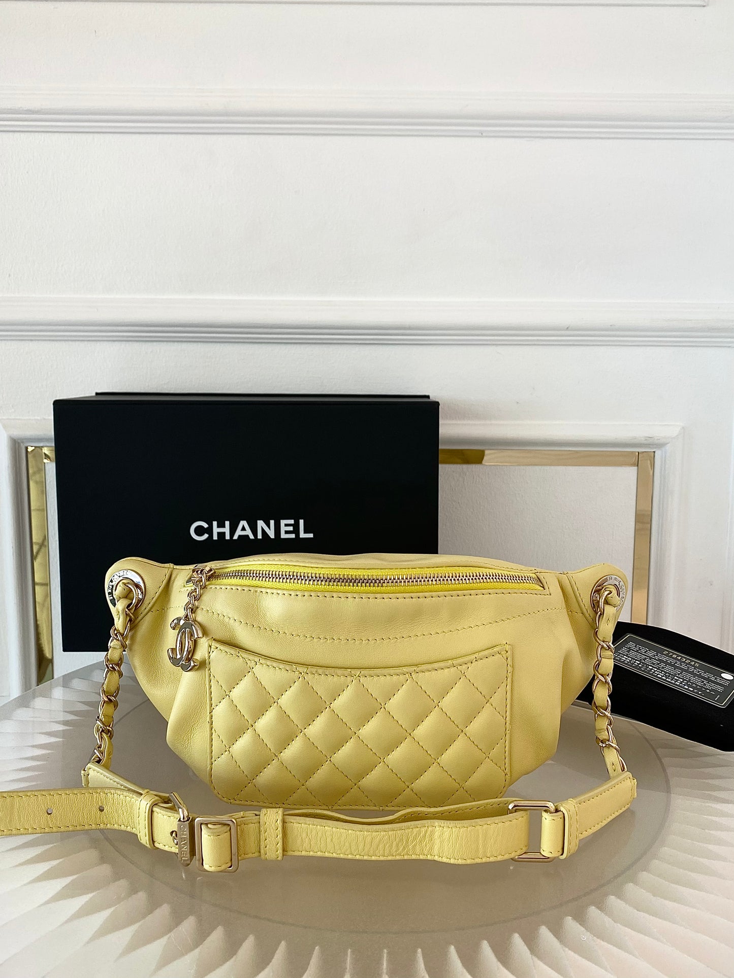 Chanel Bi Classic Quilted Waist Bag