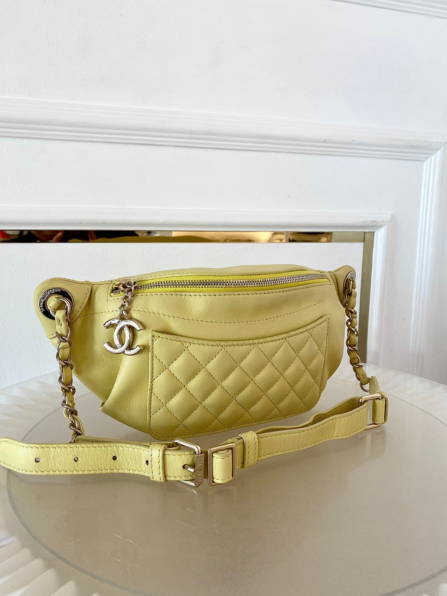 Chanel Bi Classic Quilted Waist Bag