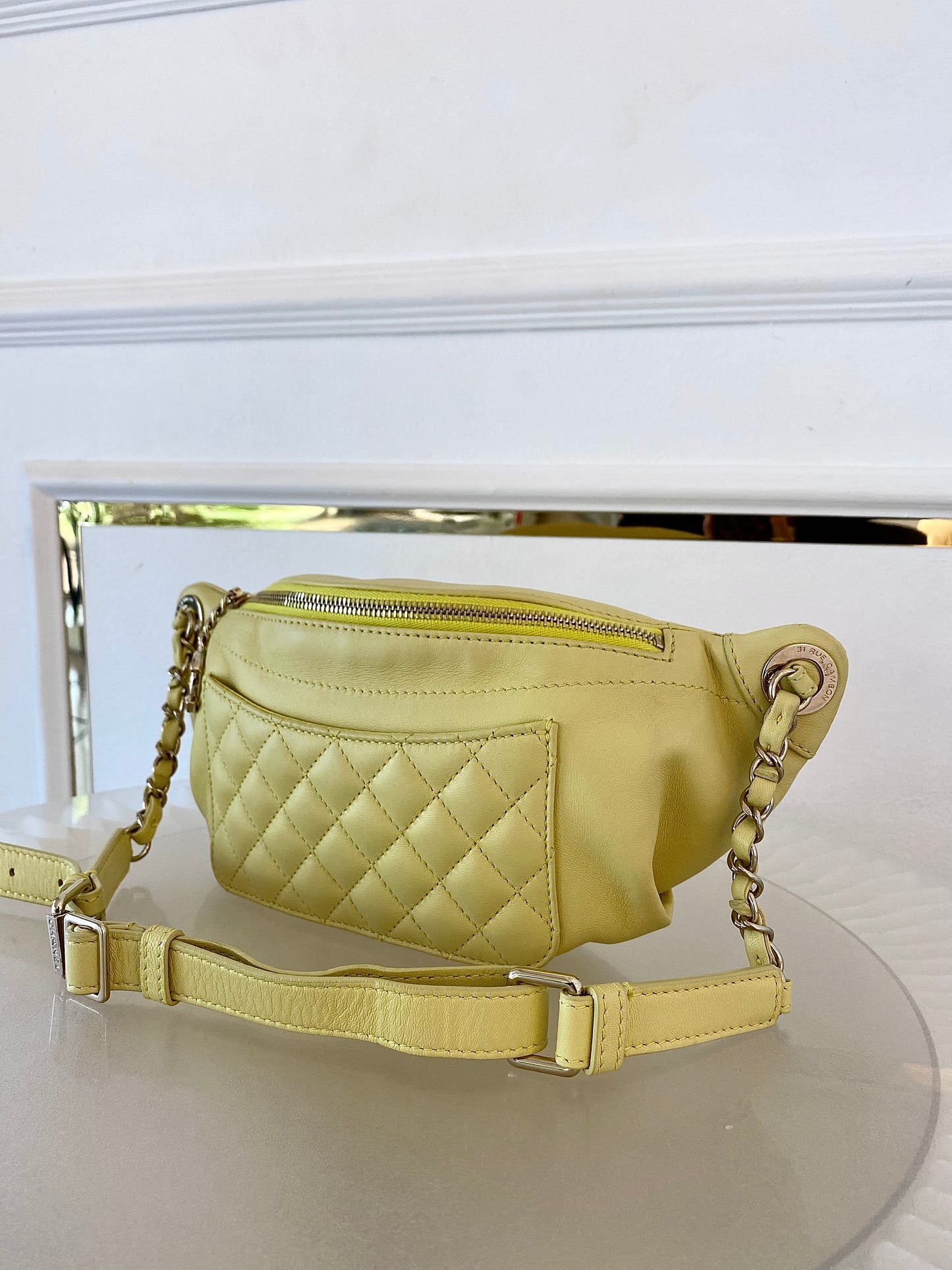 Chanel Bi Classic Quilted Waist Bag