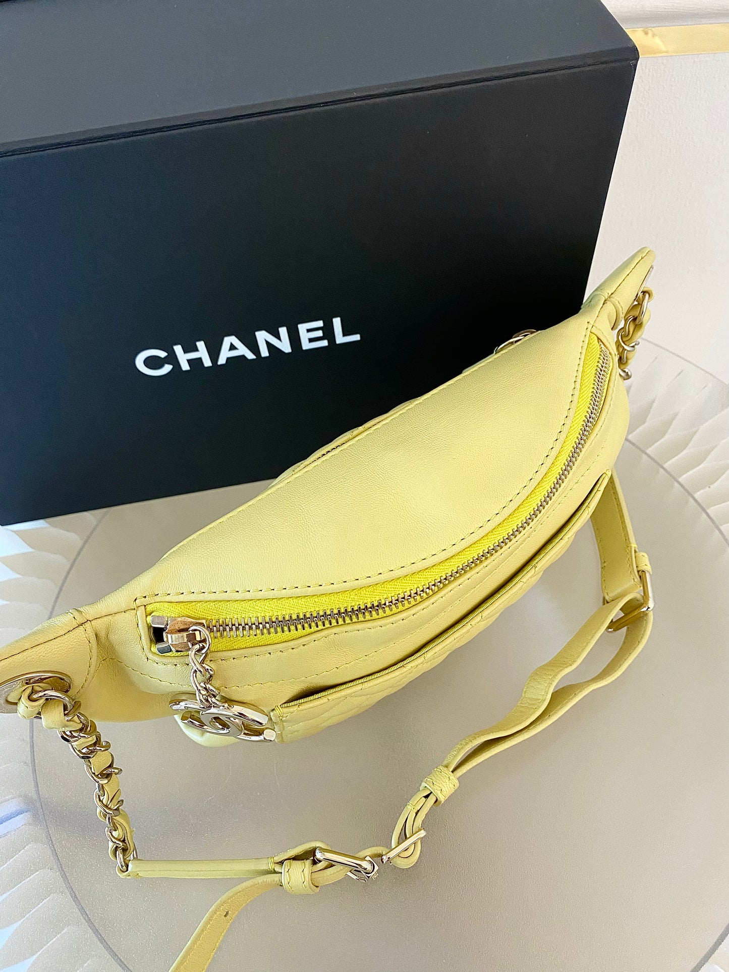 Chanel Bi Classic Quilted Waist Bag