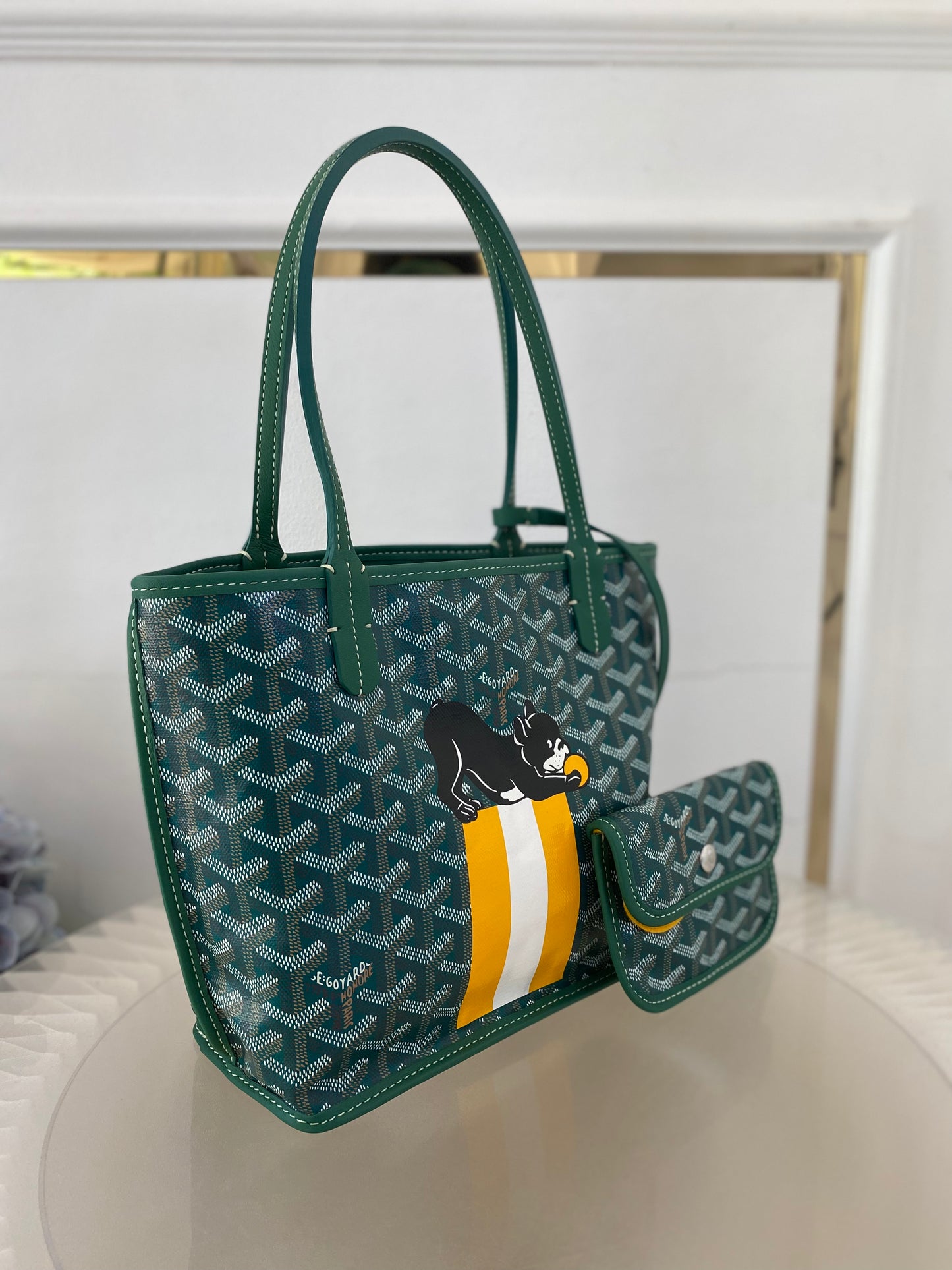 Goyard Mini Anjou Green