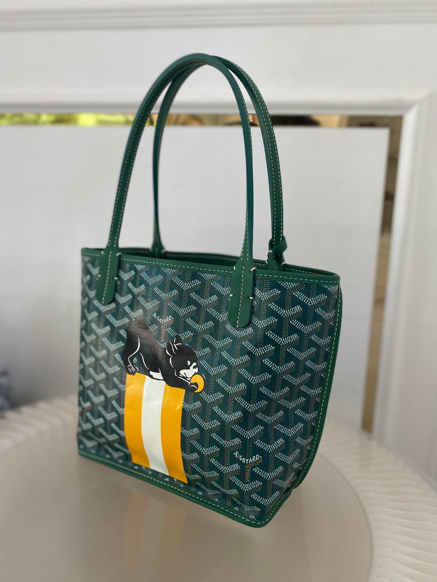 Goyard Mini Anjou Green