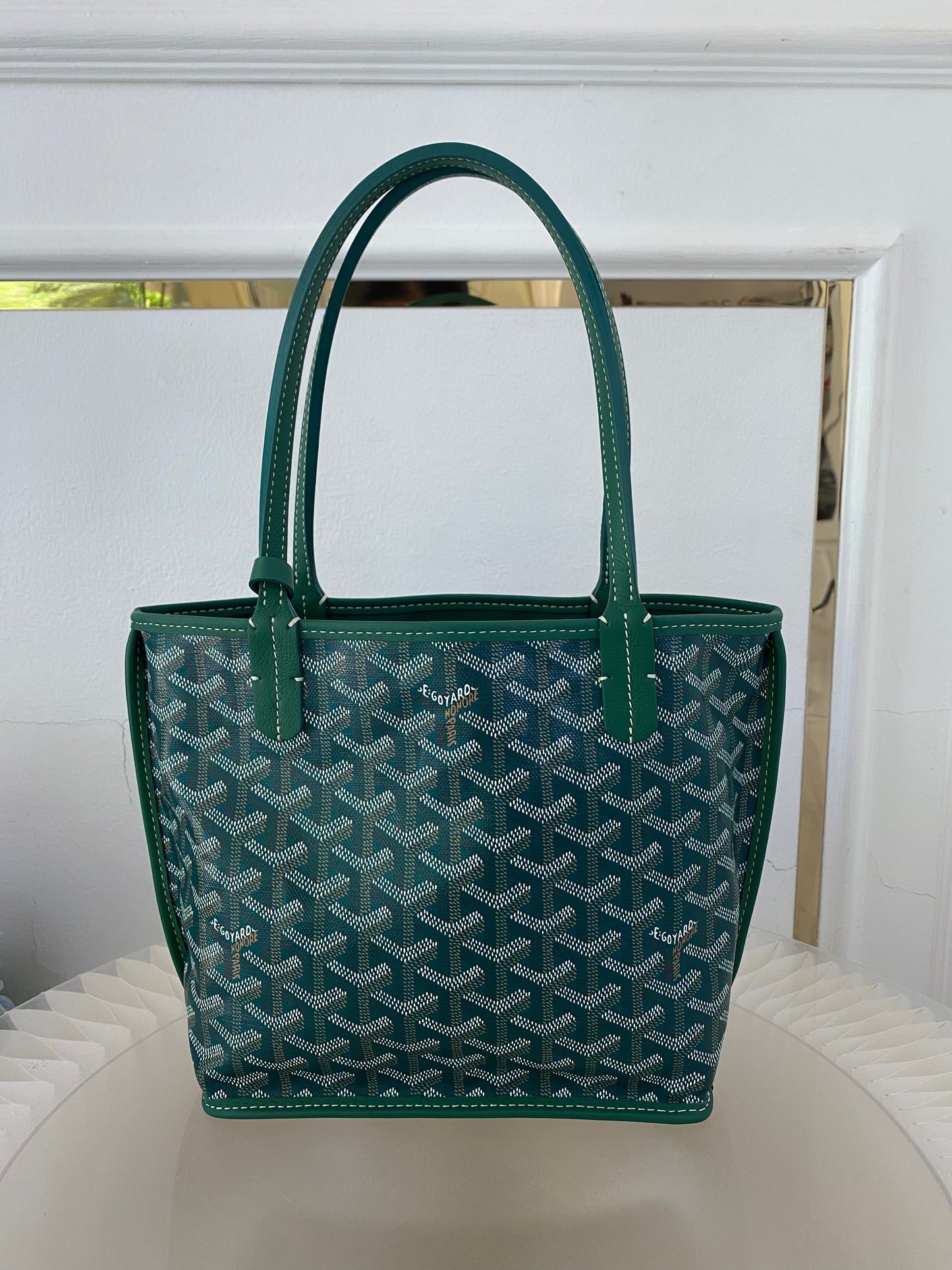 Goyard Mini Anjou Green