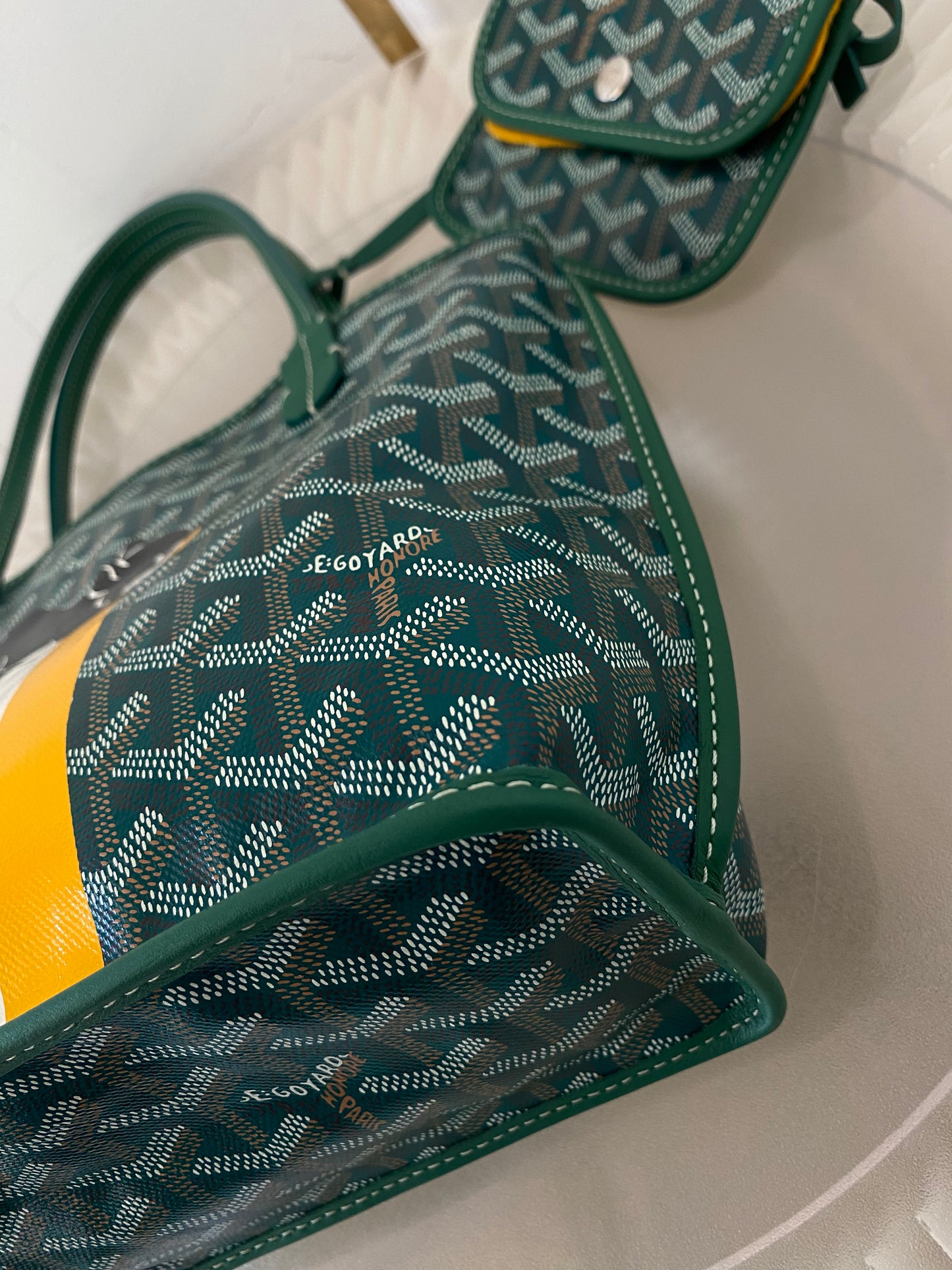 Goyard Mini Anjou Green