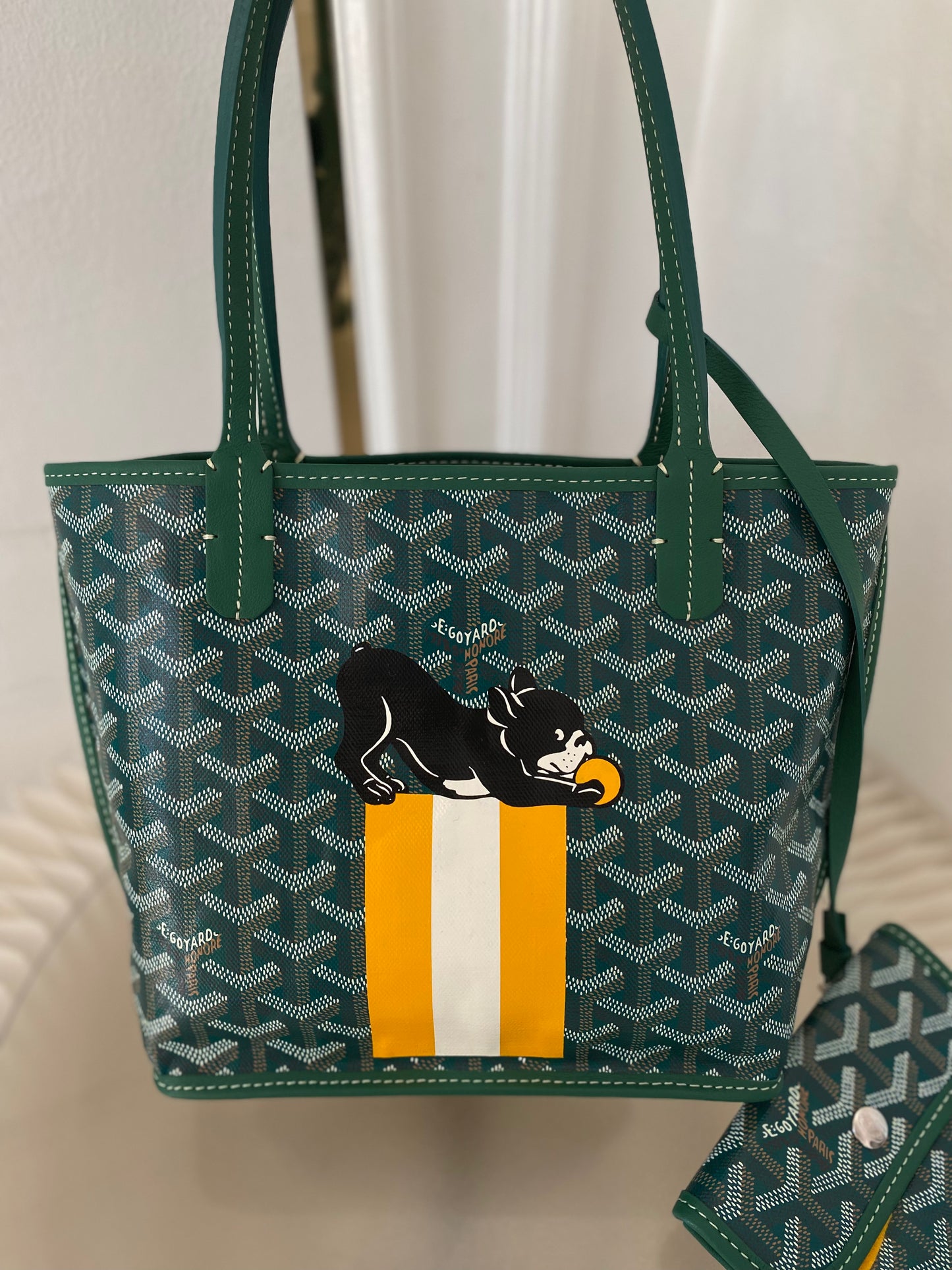 Goyard Mini Anjou Green