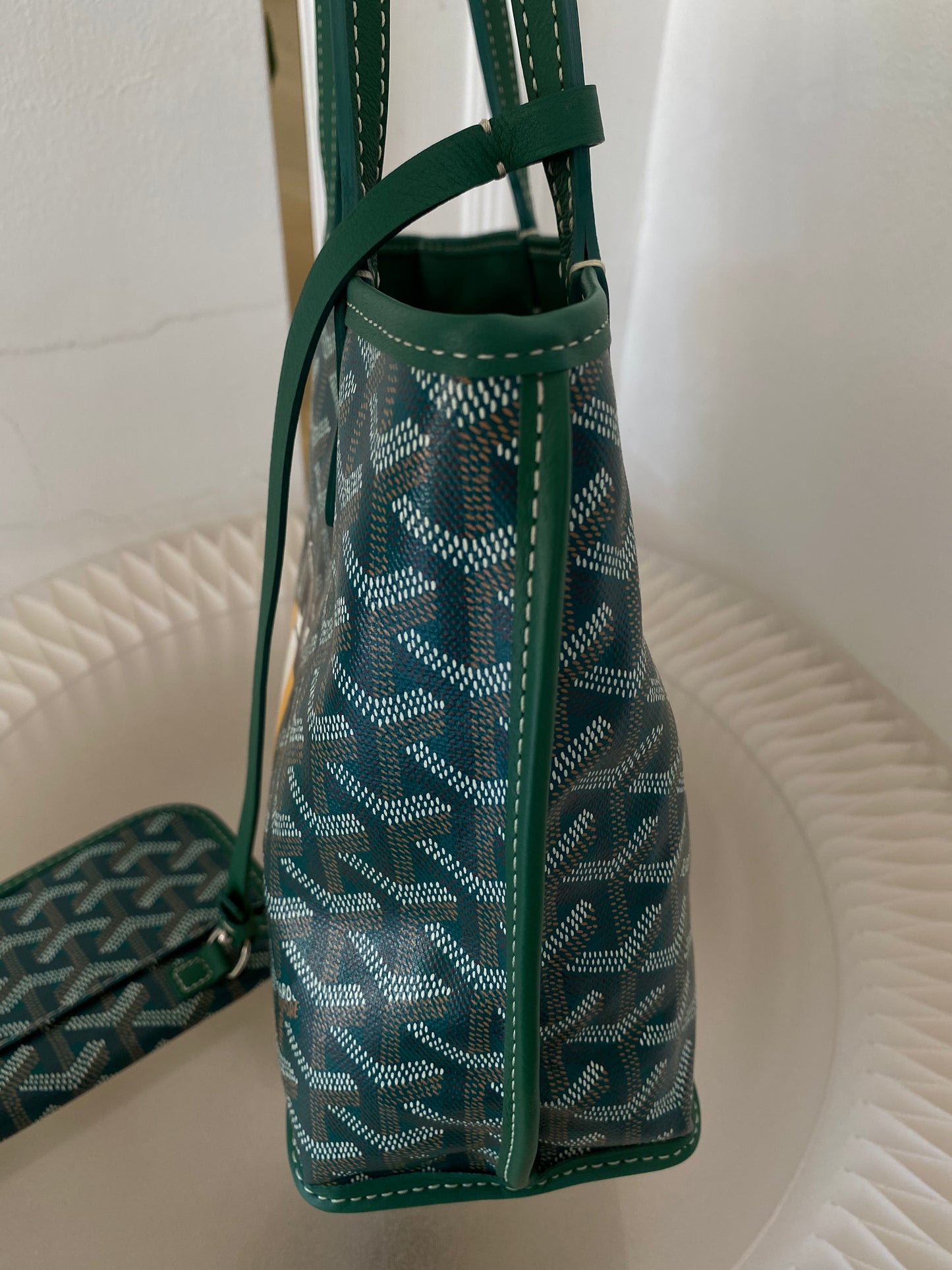 Goyard Mini Anjou Green