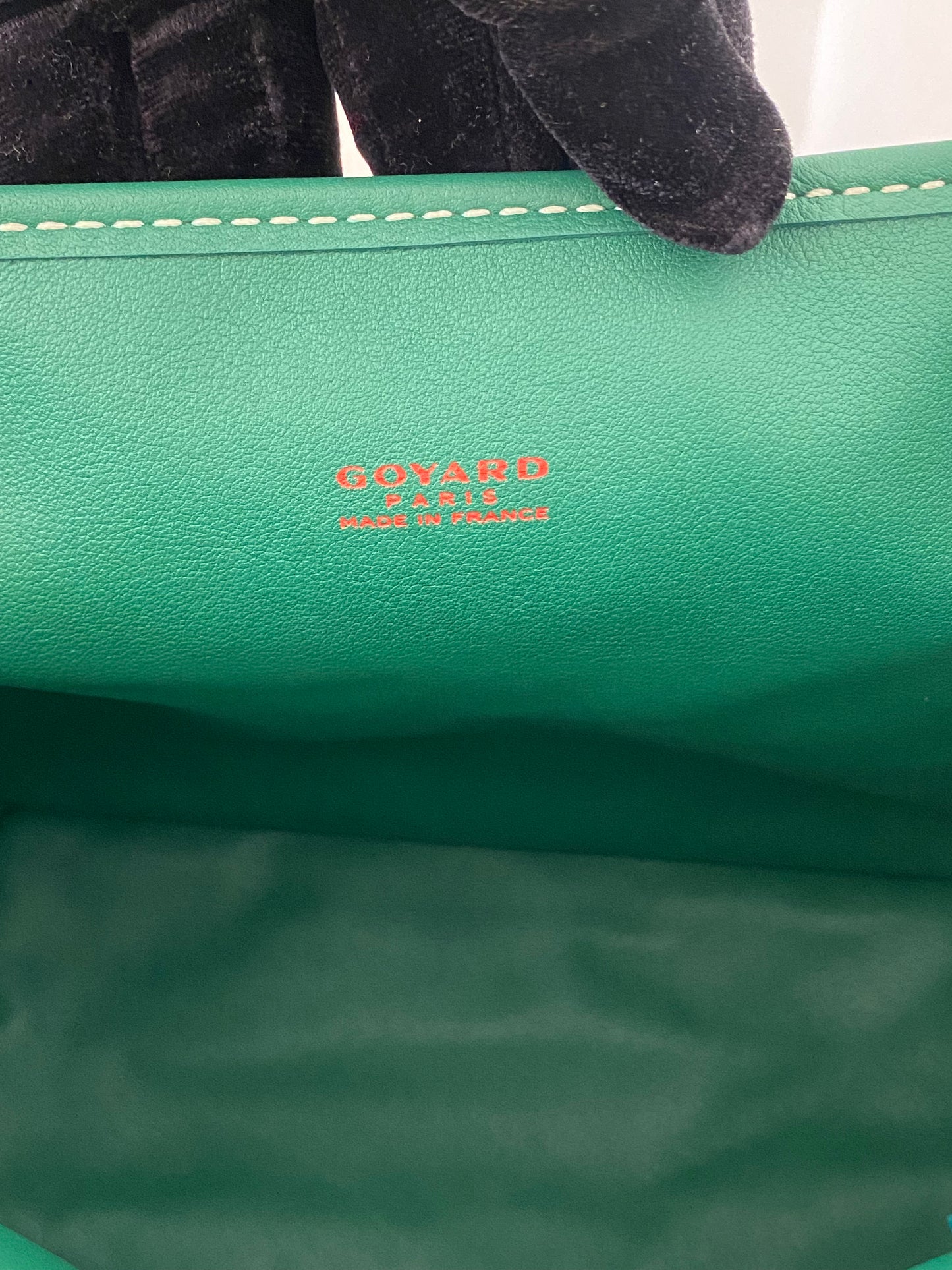 Goyard Mini Anjou Green