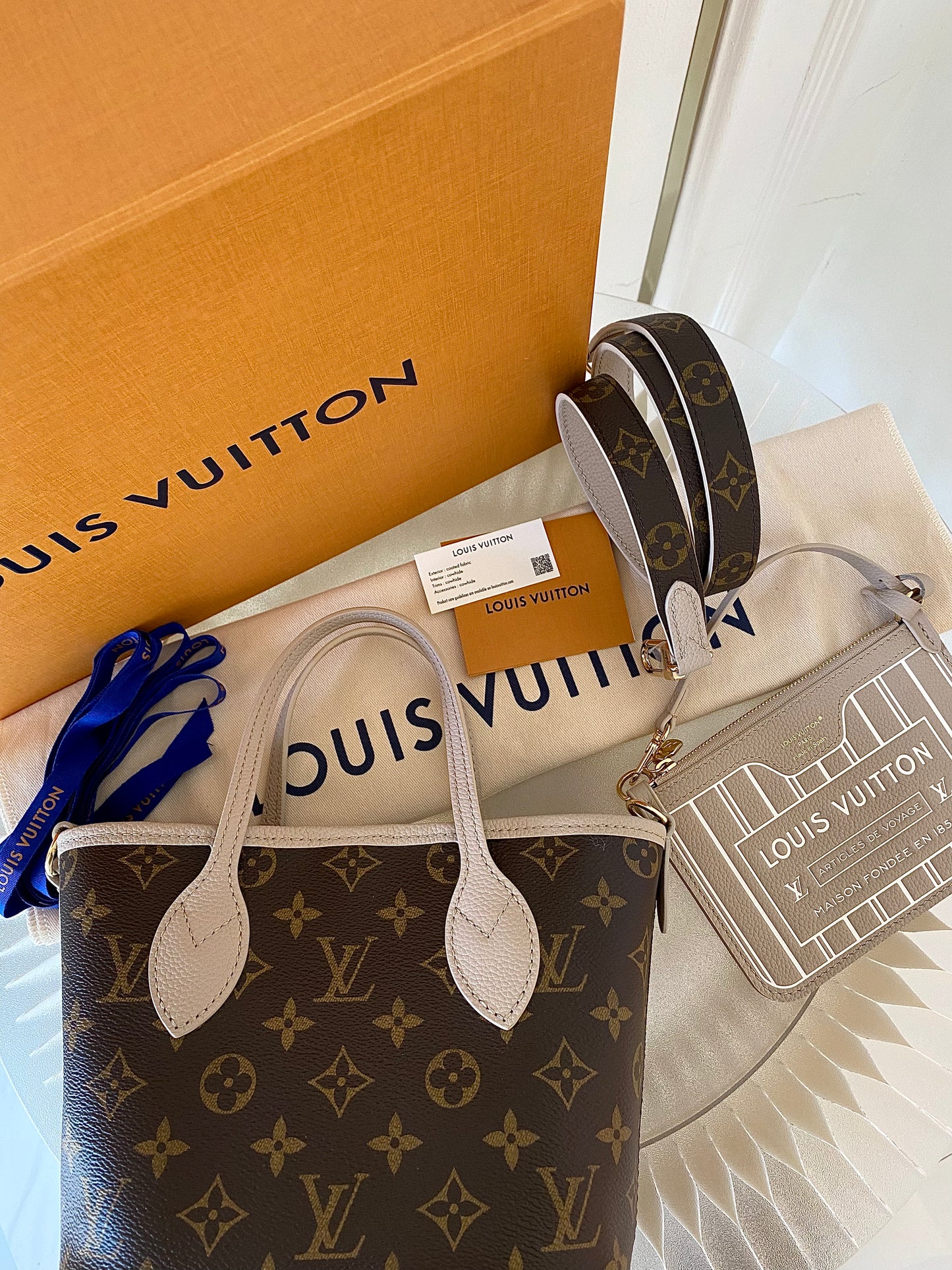 LOUIS VUITTON Reversible Neverfull Mini in Monogram Print
