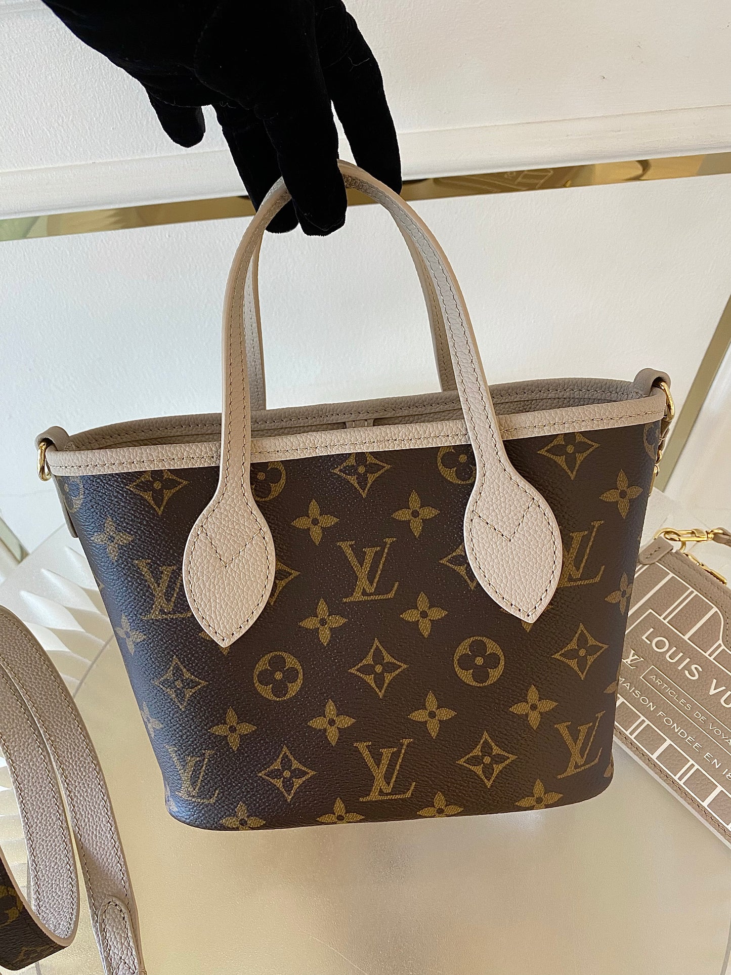 LOUIS VUITTON Reversible Neverfull Mini in Monogram Print