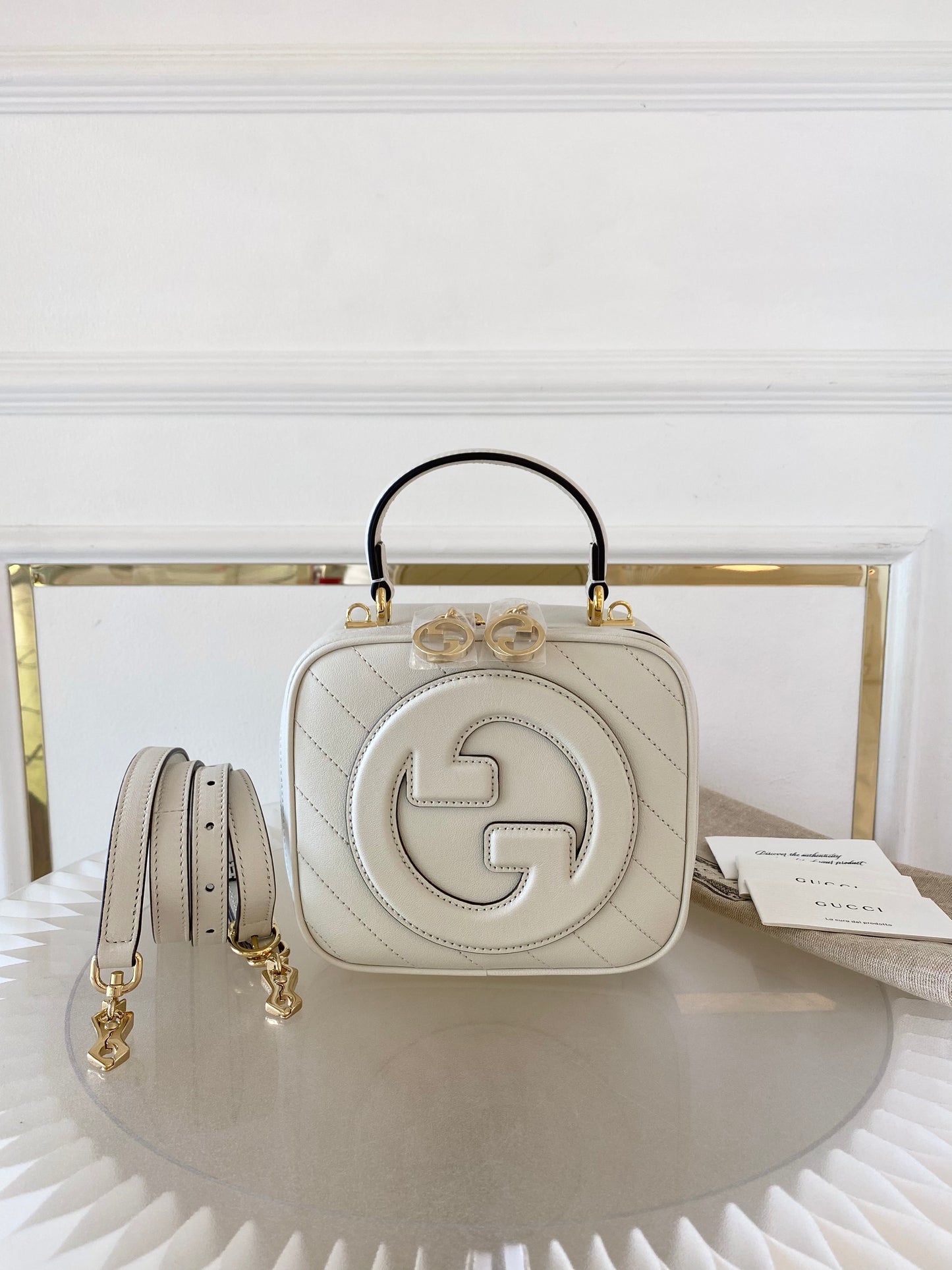 GUCCI Blondie 2-Way Top Handle Bag