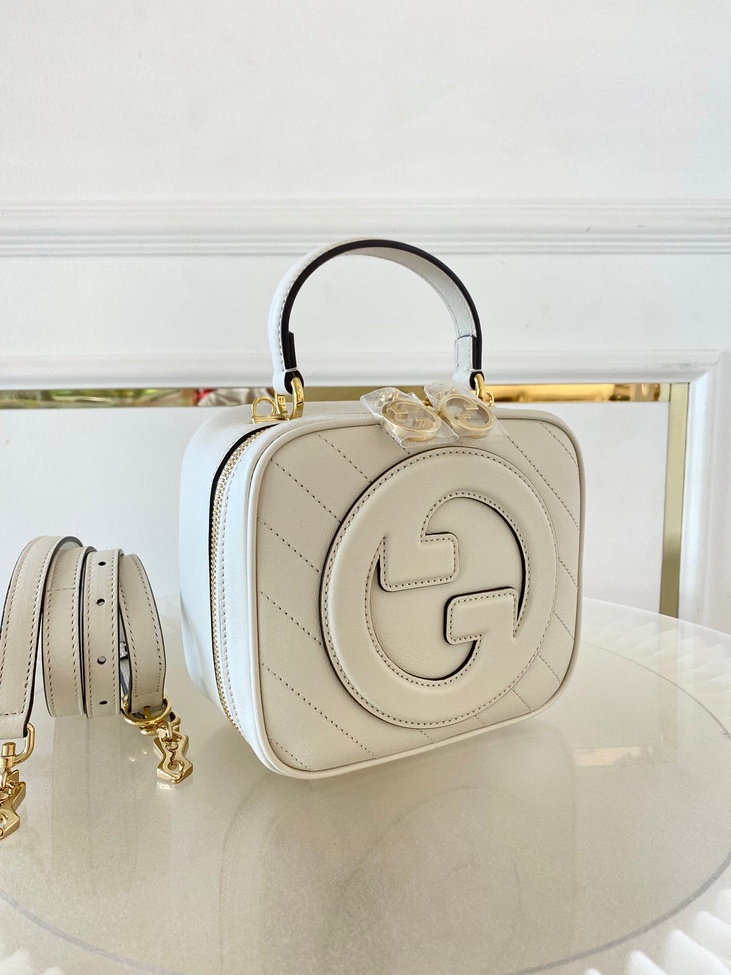 GUCCI Blondie 2-Way Top Handle Bag