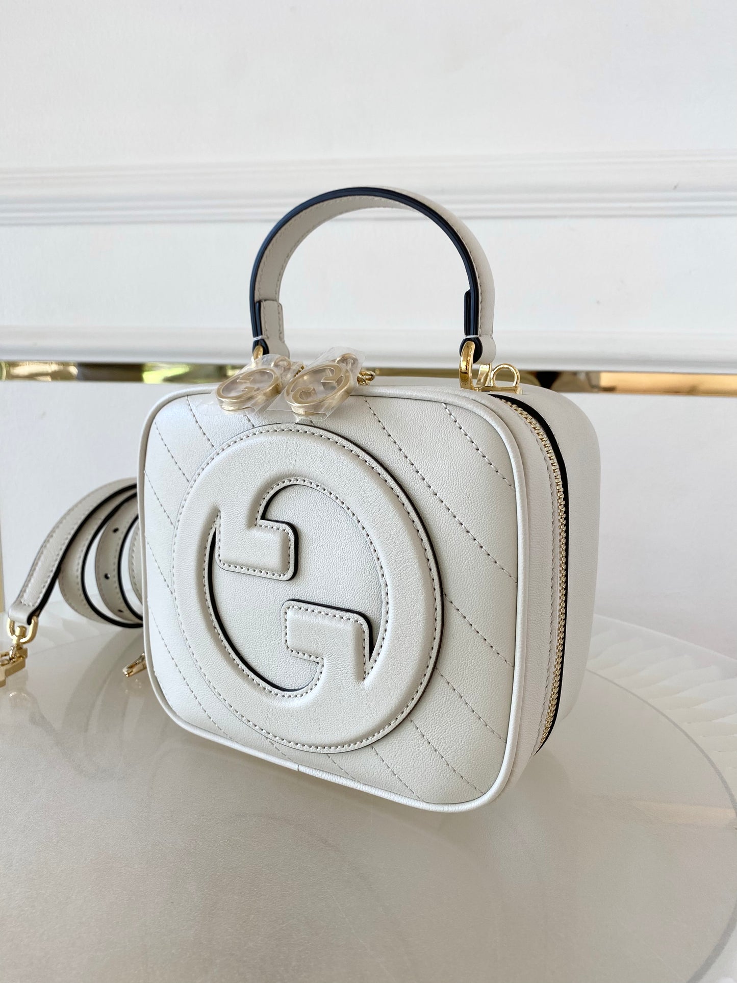 GUCCI Blondie 2-Way Top Handle Bag