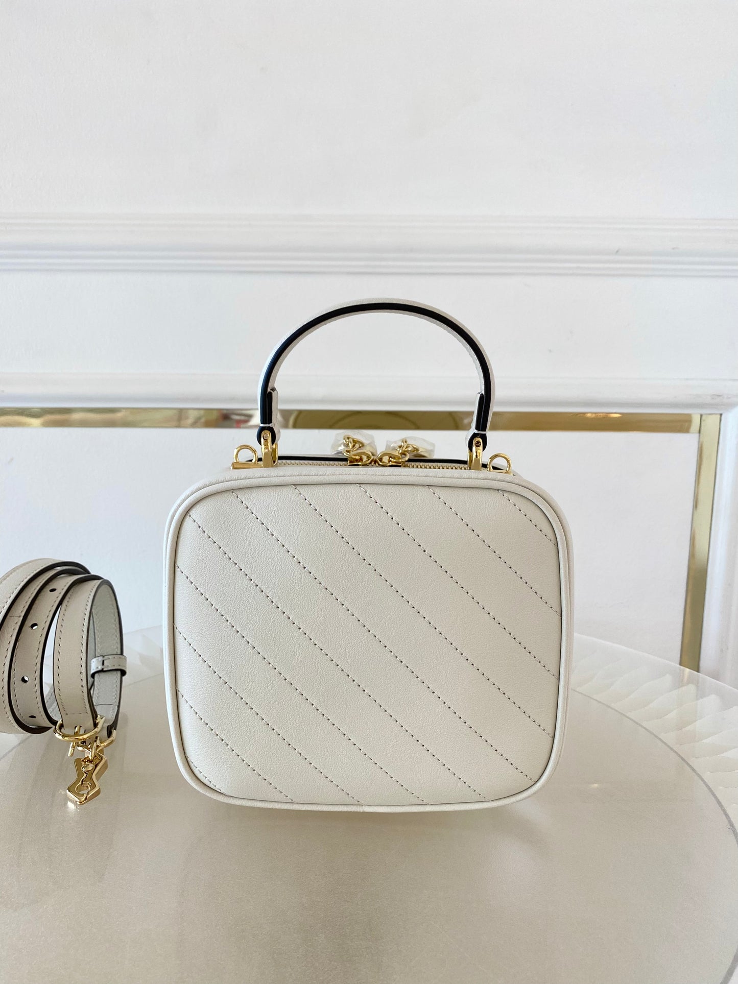 GUCCI Blondie 2-Way Top Handle Bag