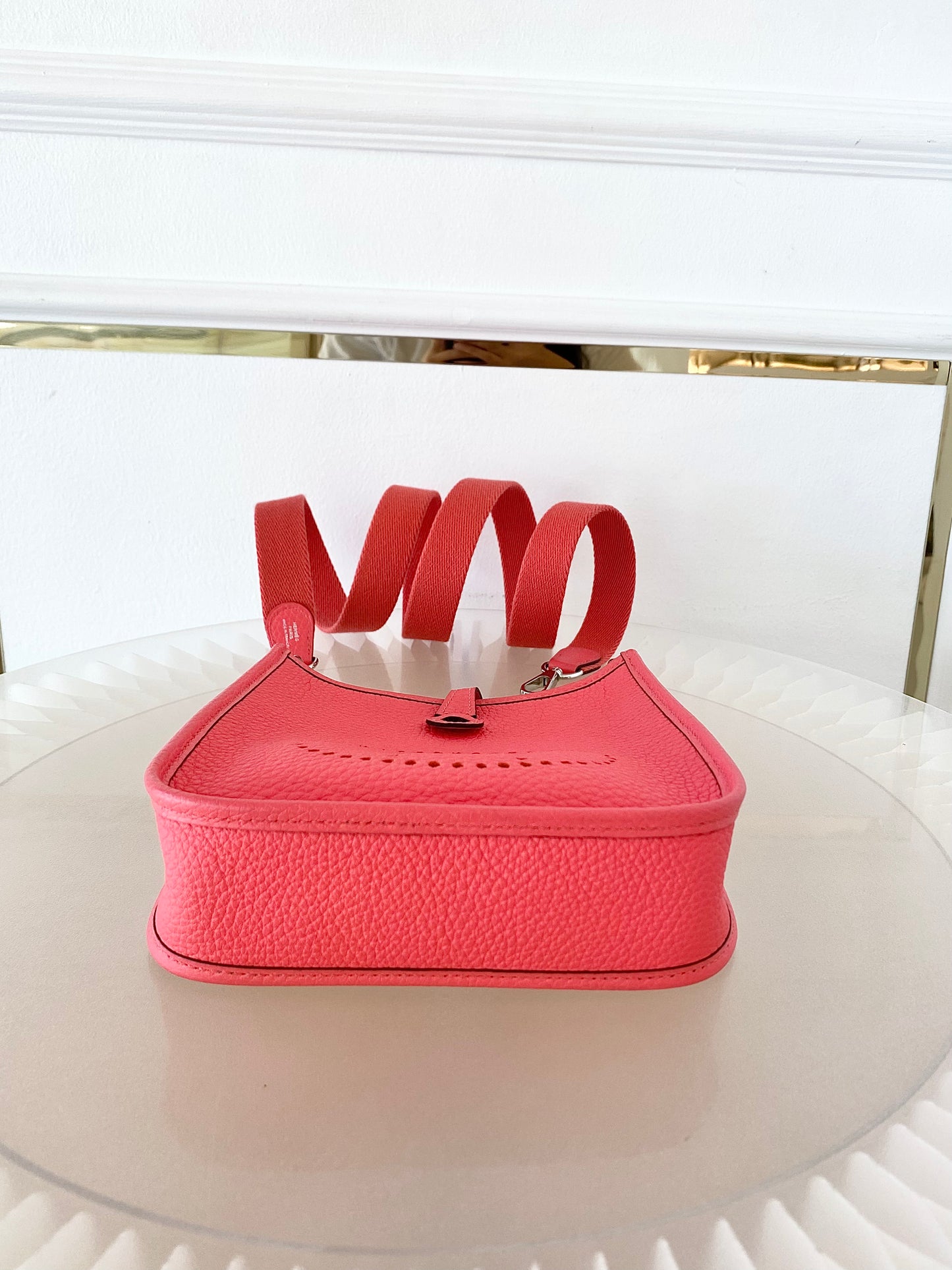 Hermes Tpm Evelyne Rose Texas Clemence