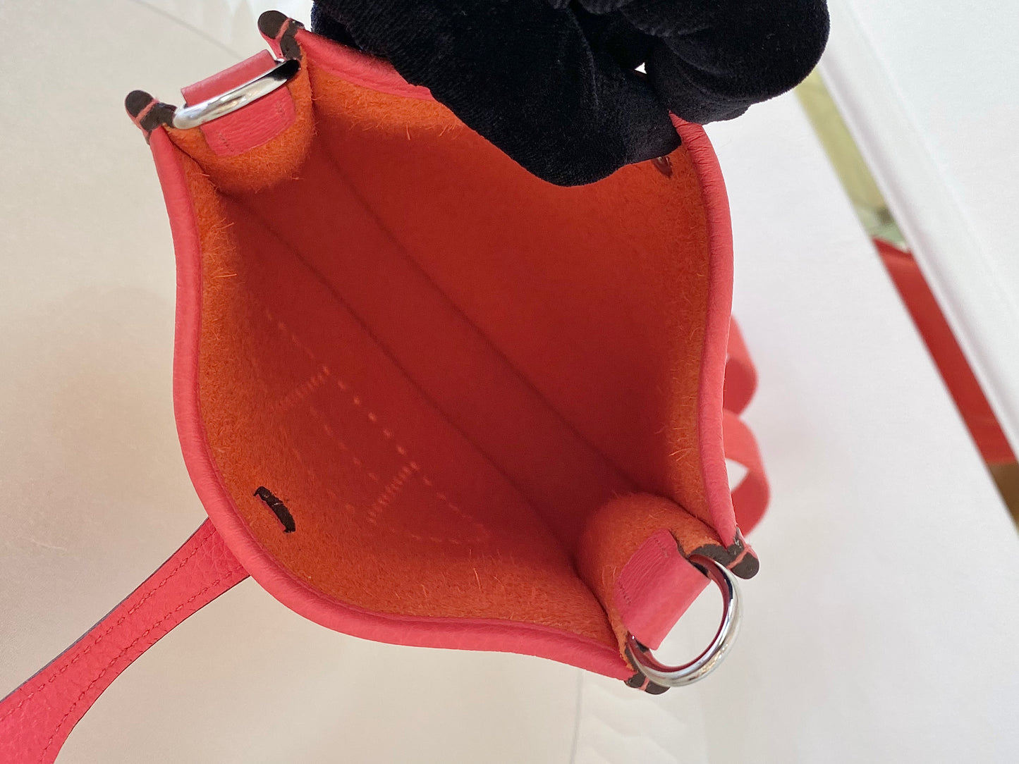 Hermes Tpm Evelyne Rose Texas Clemence