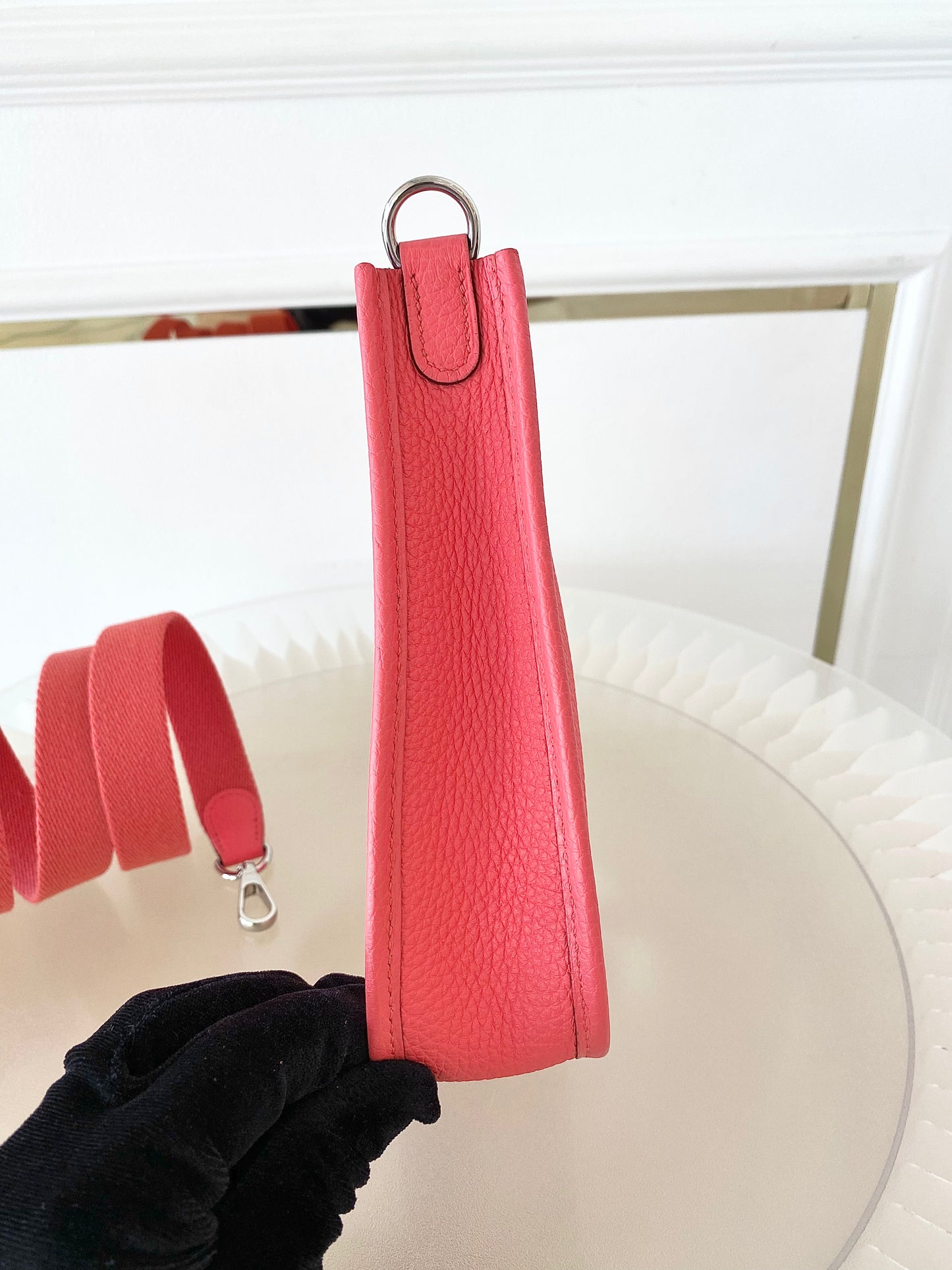 Hermes Tpm Evelyne Rose Texas Clemence