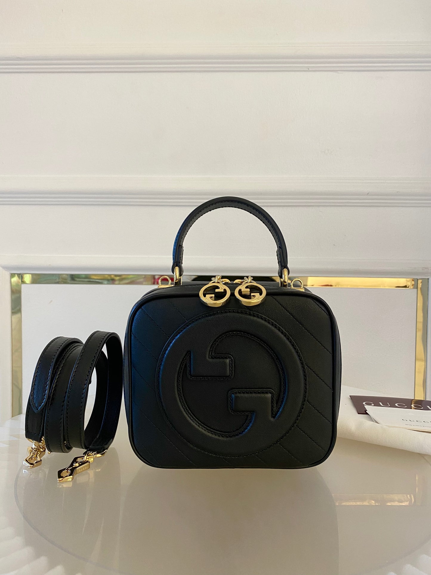 GUCCI Blondie 2-Way Top Handle Bag