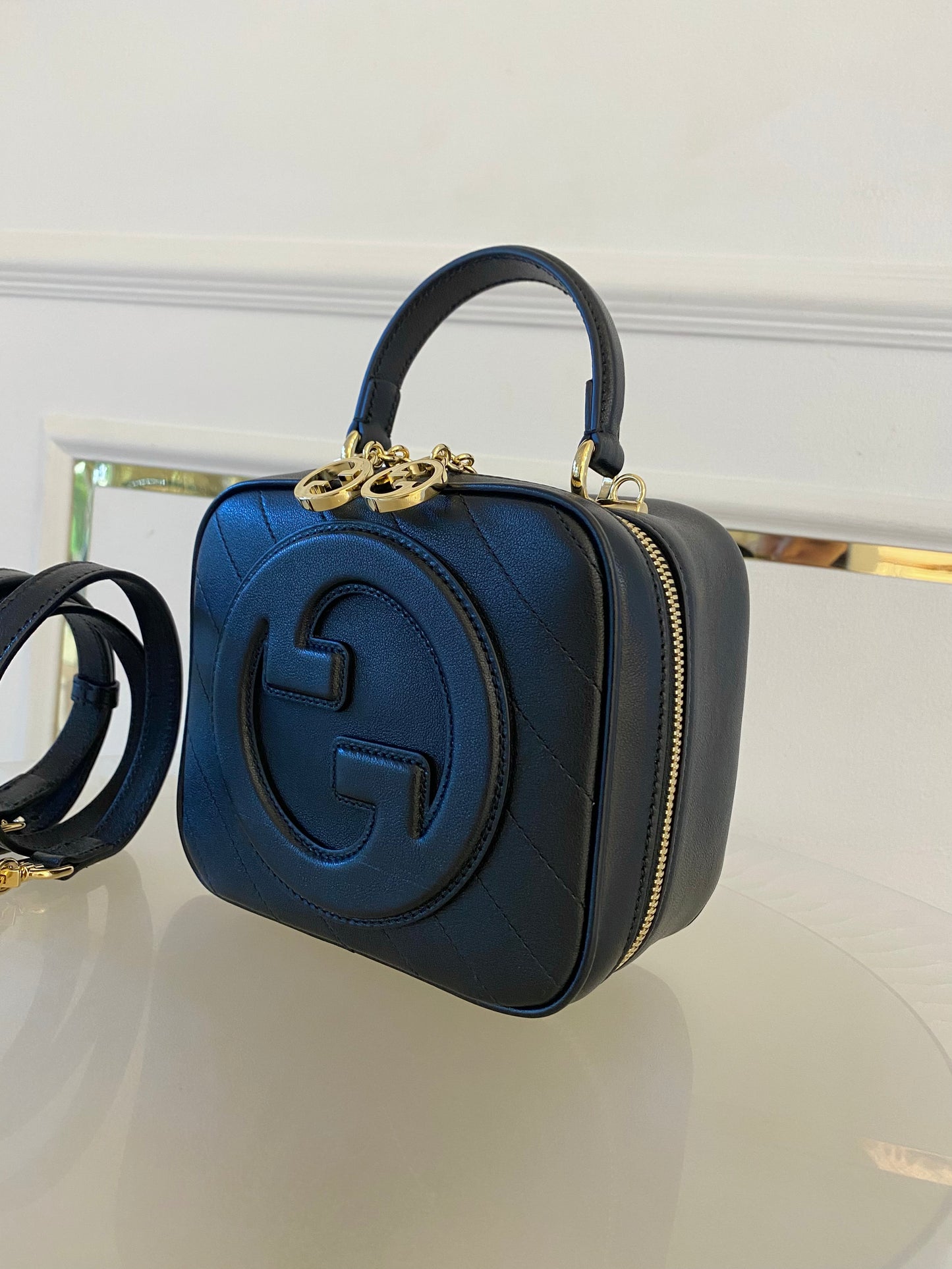 GUCCI Blondie 2-Way Top Handle Bag