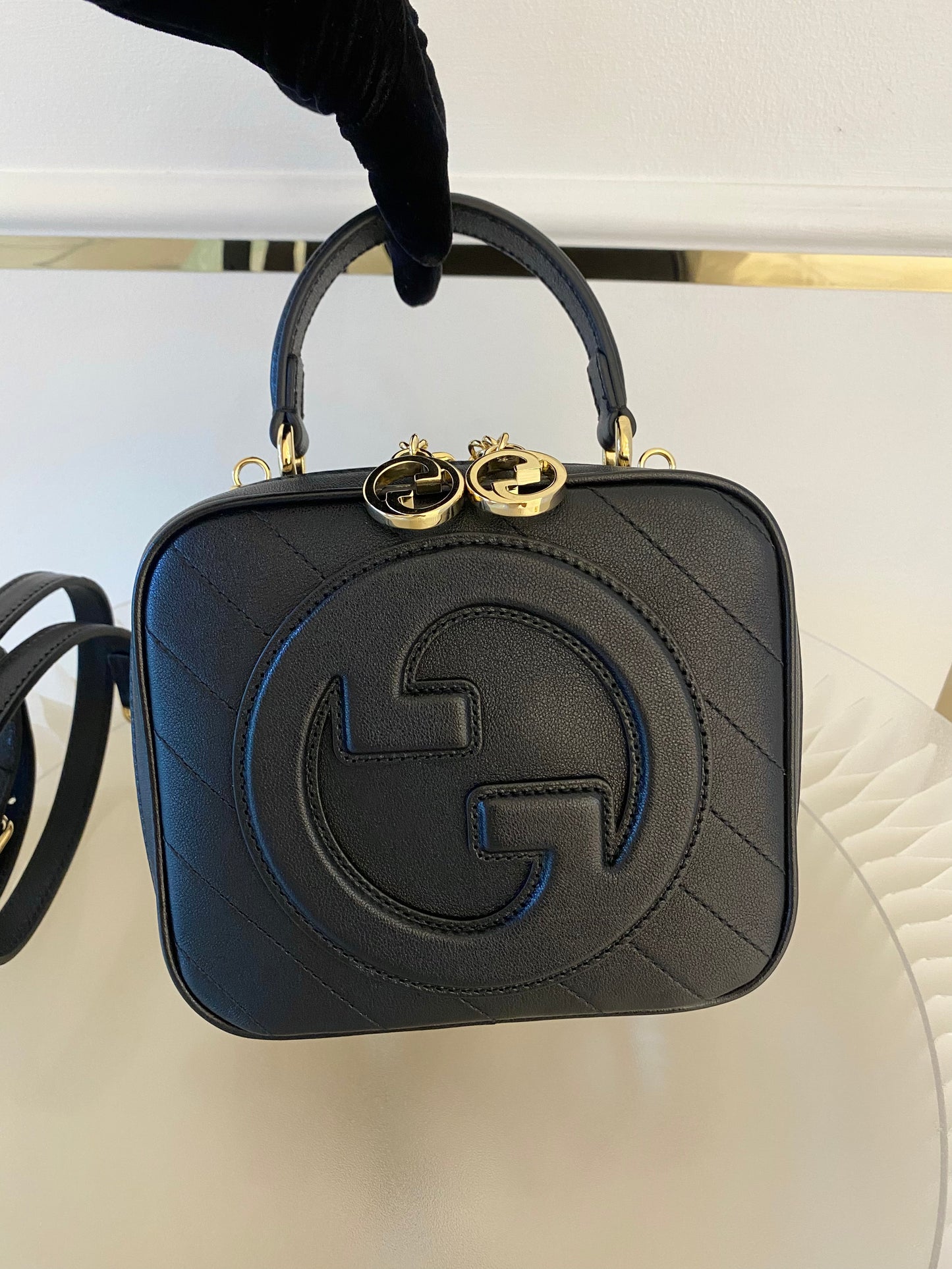 GUCCI Blondie 2-Way Top Handle Bag