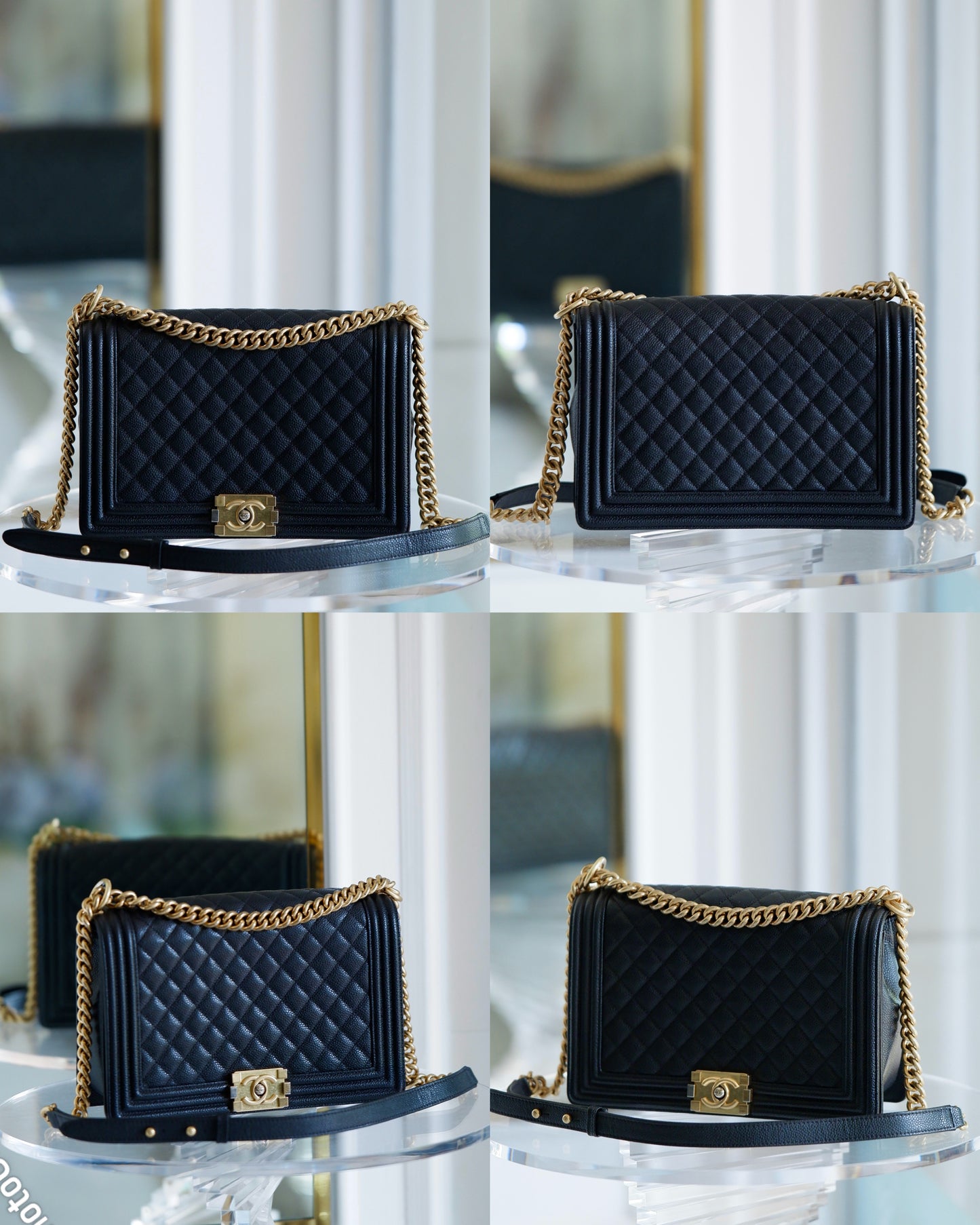 Chanel Leboy New Medium Caviar GHW