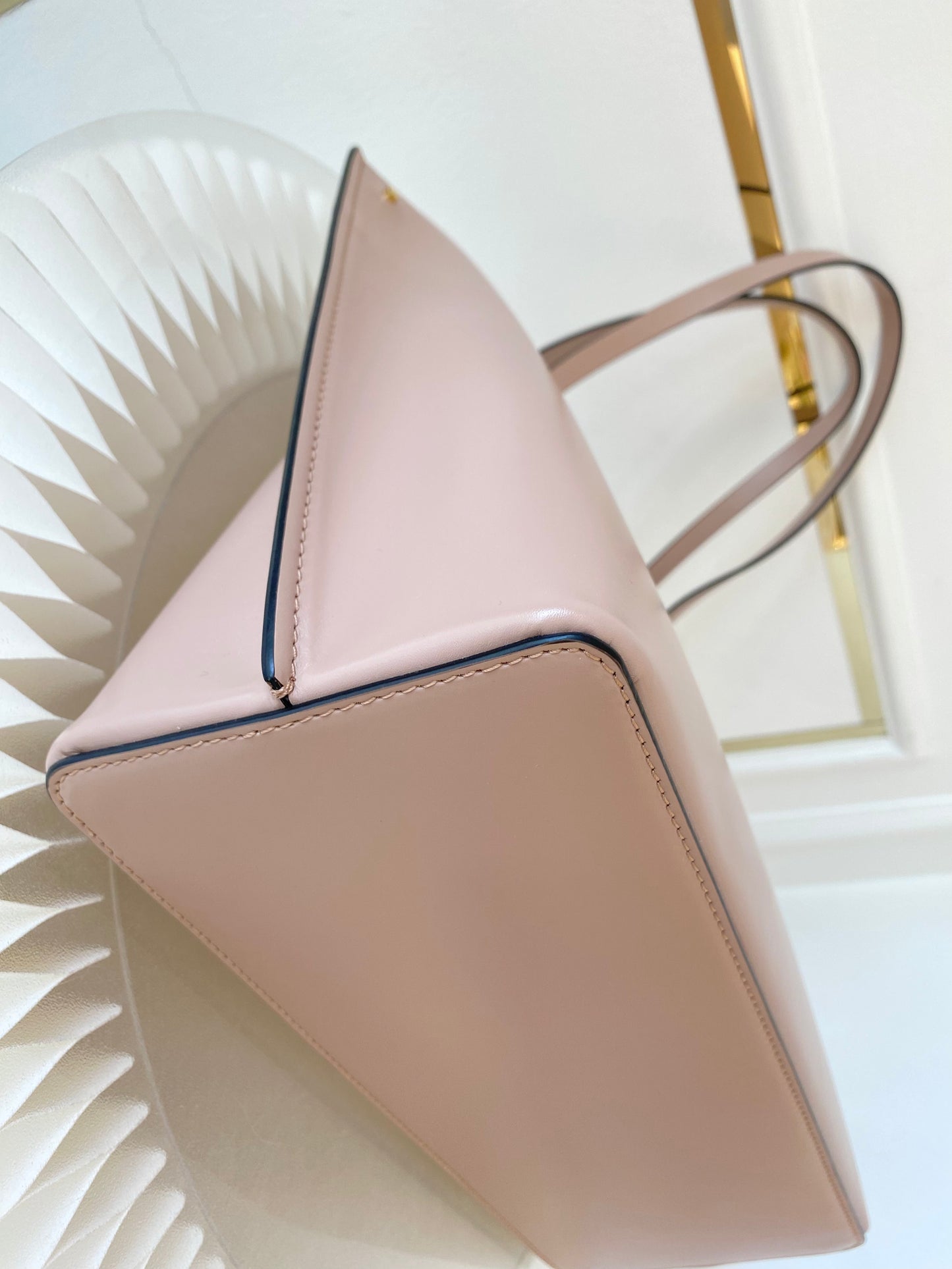 VLTN Fill Me Calfskin Leather Tote Bag