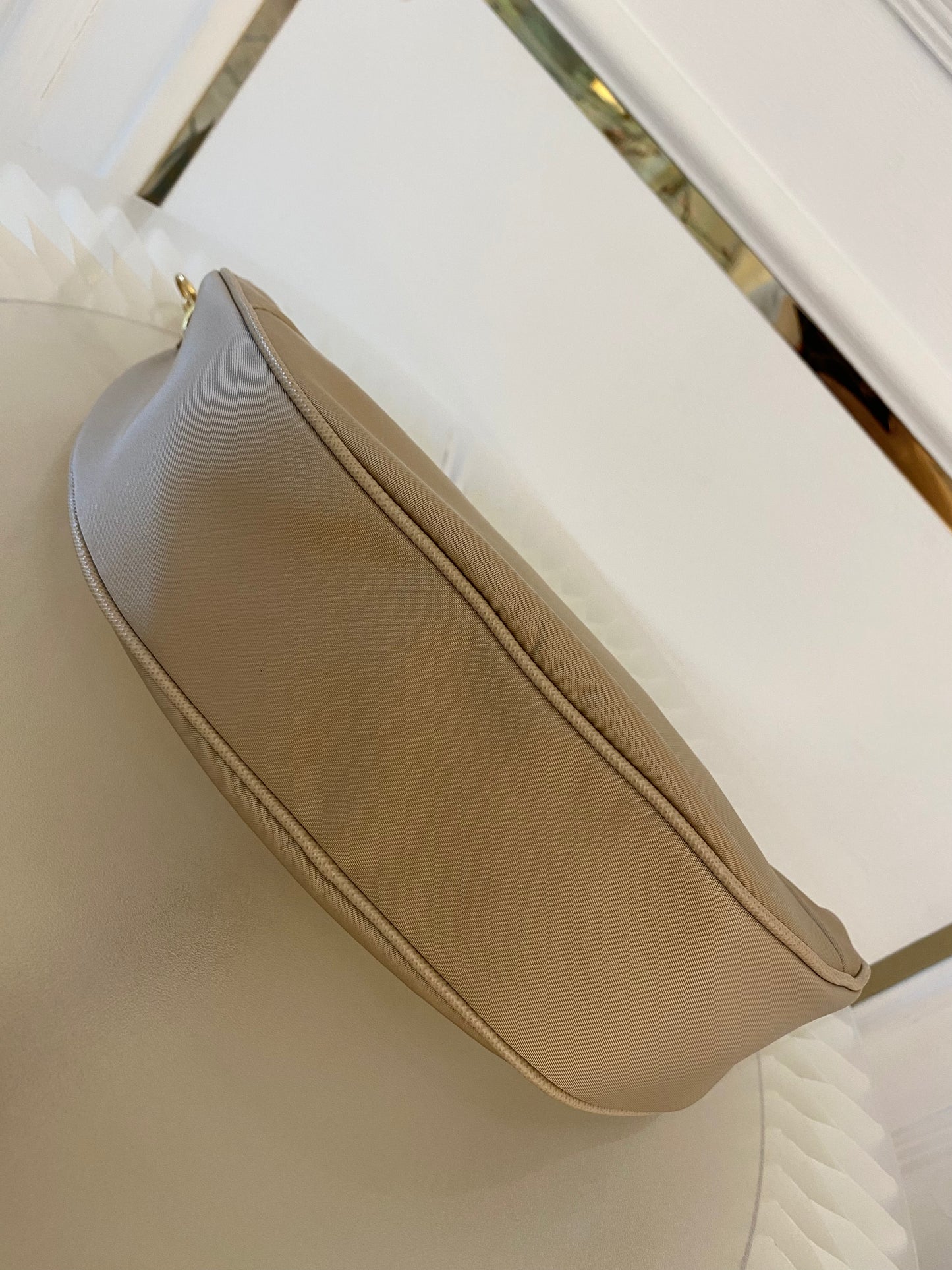 PRADA Demi - Lune Re-Nylon Crossbody Bag