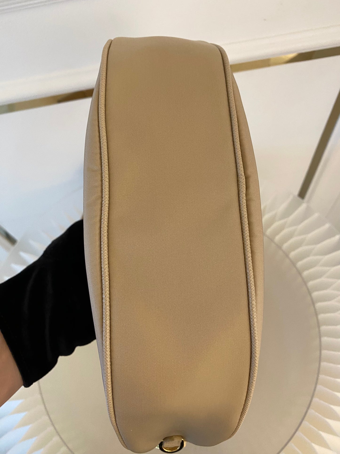 PRADA Demi - Lune Re-Nylon Crossbody Bag